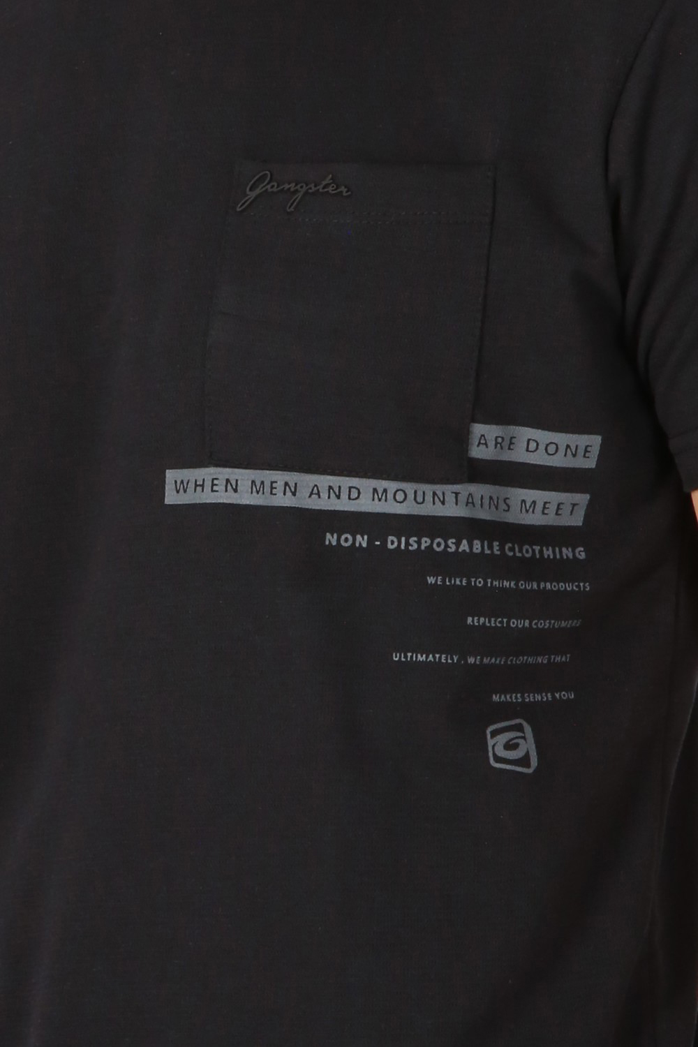 POLERA MC ESPECIAL RECIFE NEGRO GANGSTER - 3