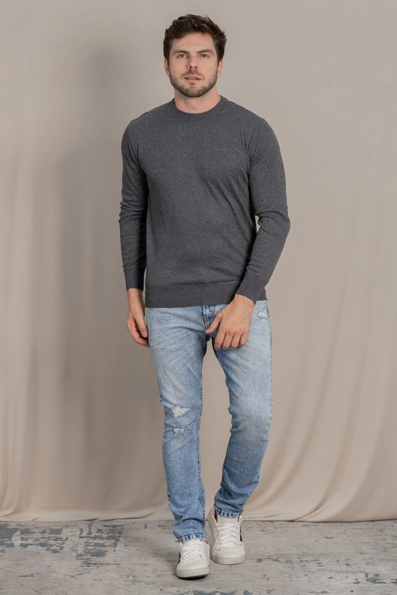 CHALECO  LIVIANO PLAIN GRIS GANGSTER - 3