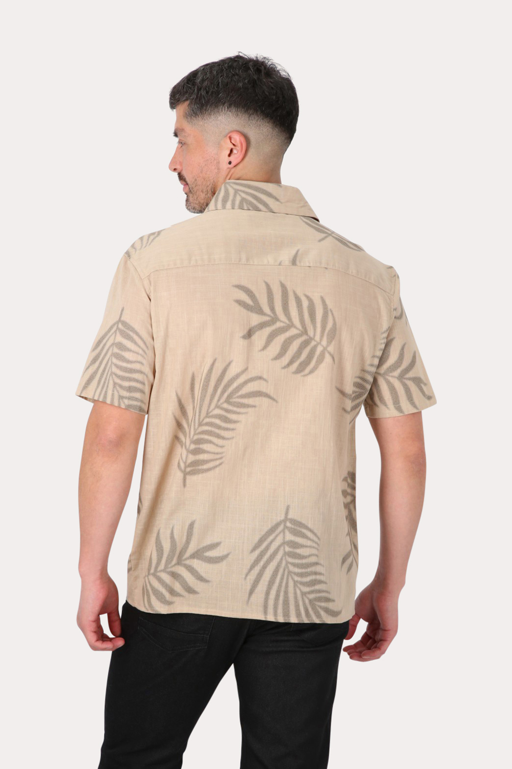 CAMISA MC ALGODON MEIO CAFE GANGSTER - 2
