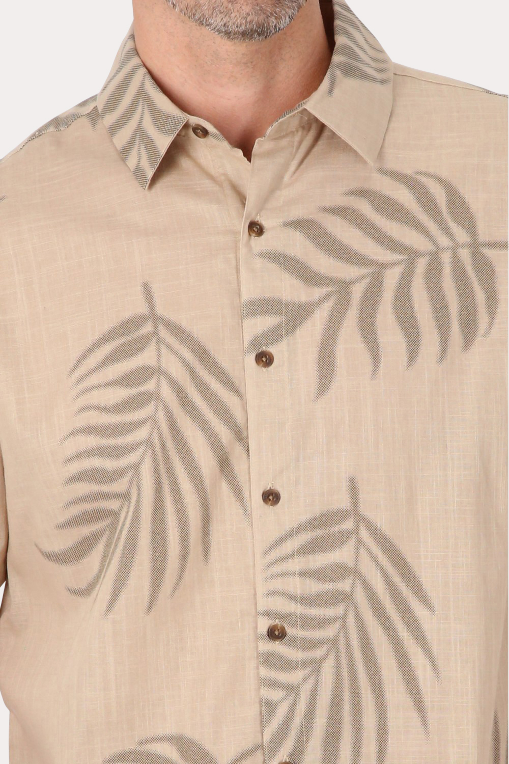 CAMISA MC ALGODON MEIO CAFE GANGSTER - 3
