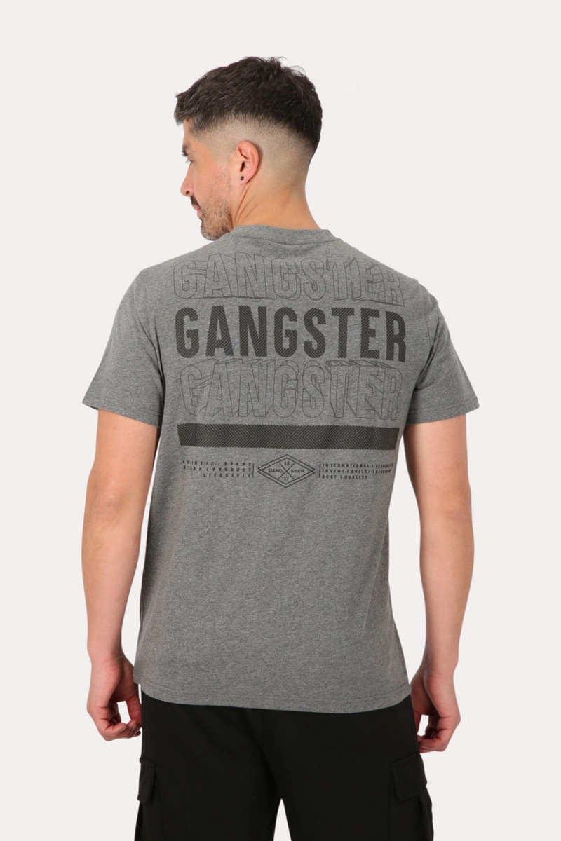 POLERA MC BASICA  ARPOA GRIS GANGSTER - 2
