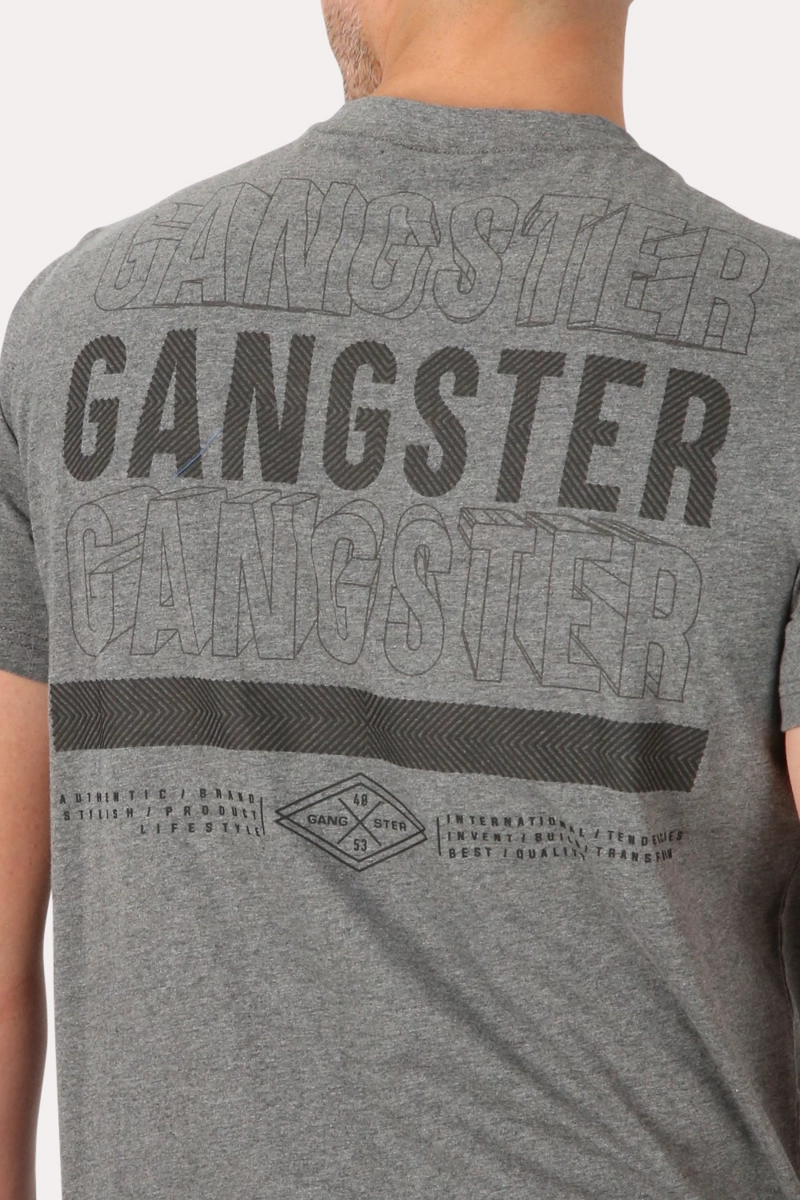 POLERA MC BASICA  ARPOA GRIS GANGSTER - 3