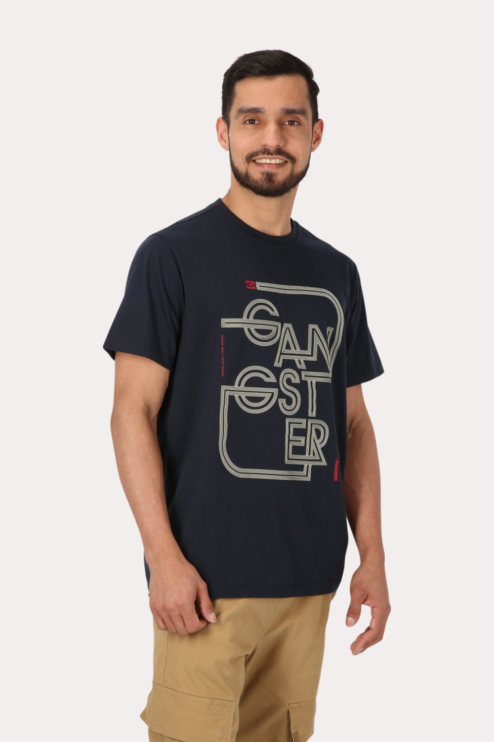 PLUS POLERA MC BASICA ATALAIA BLANCO GANGSTER - 1