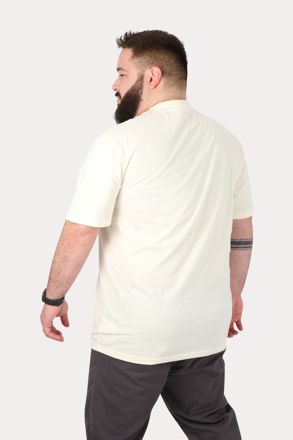 PLUS POLERA MC BASICA ATALAIA BLANCO GANGSTER - 2