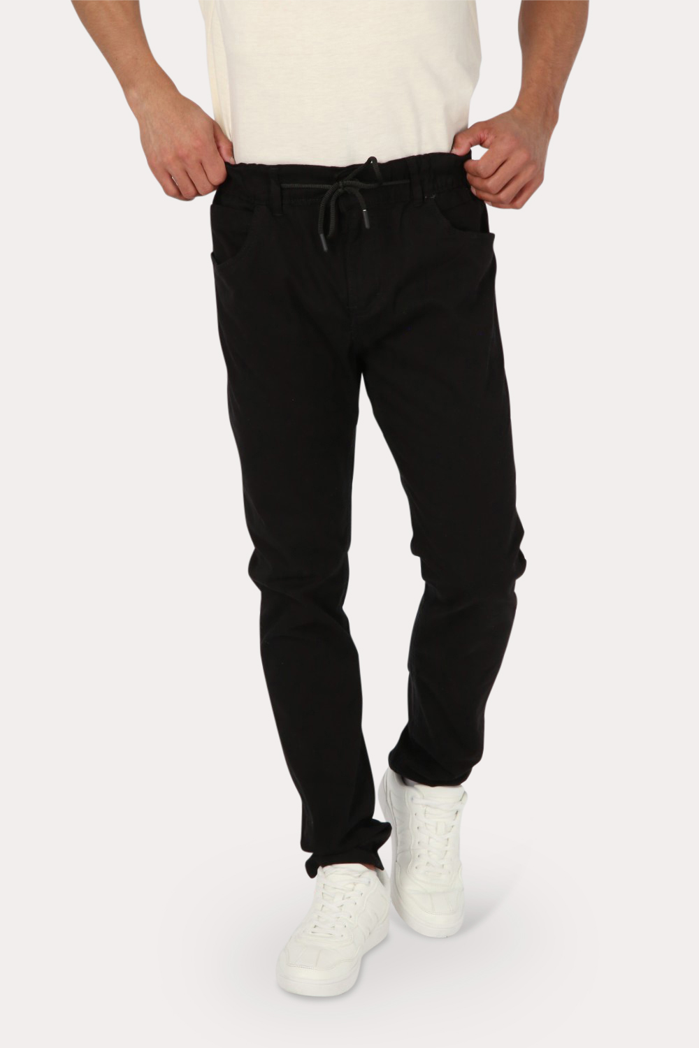 PANTALON JOGGER HOMBRE GANGSTER NEGRO CANVAS 1 - 1