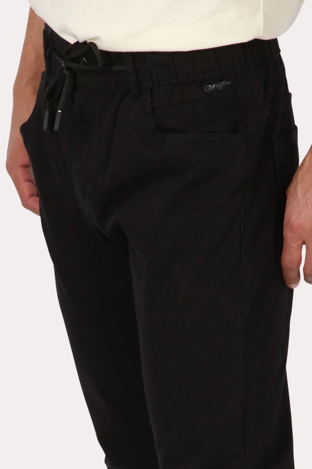PANTALON JOGGER HOMBRE GANGSTER NEGRO CANVAS 1 - 3