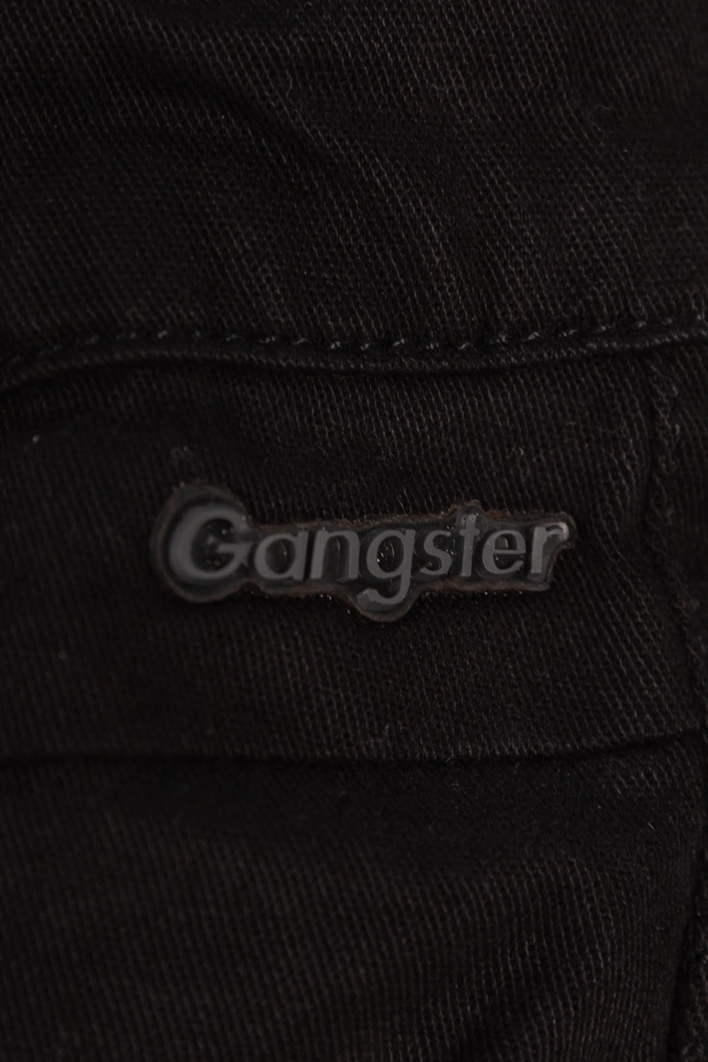 PANTALON JOGGER HOMBRE GANGSTER NEGRO CANVAS 1 - 4
