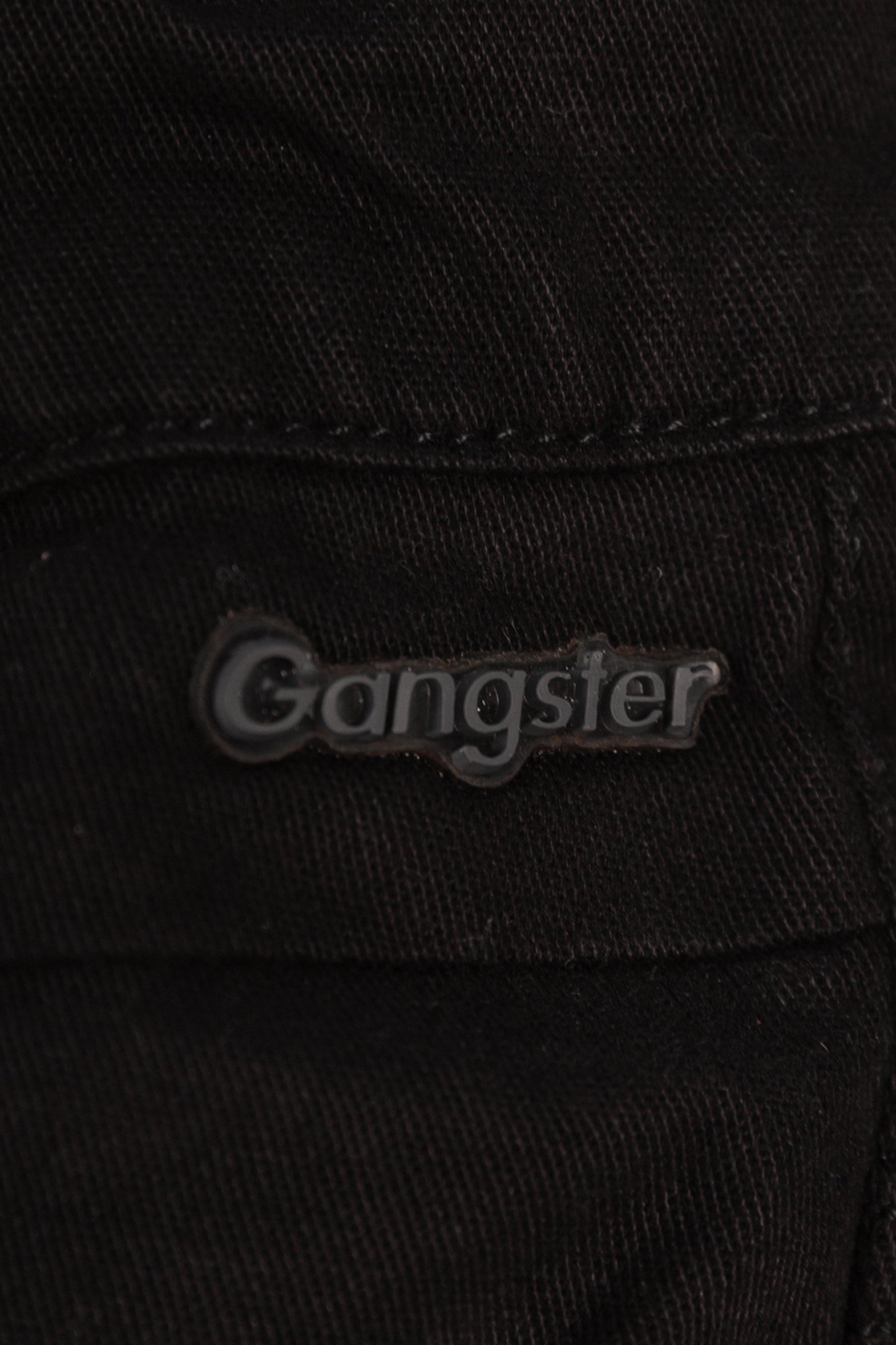 PANTALON JOGGER HOMBRE GANGSTER NEGRO CANVAS 1 - 4