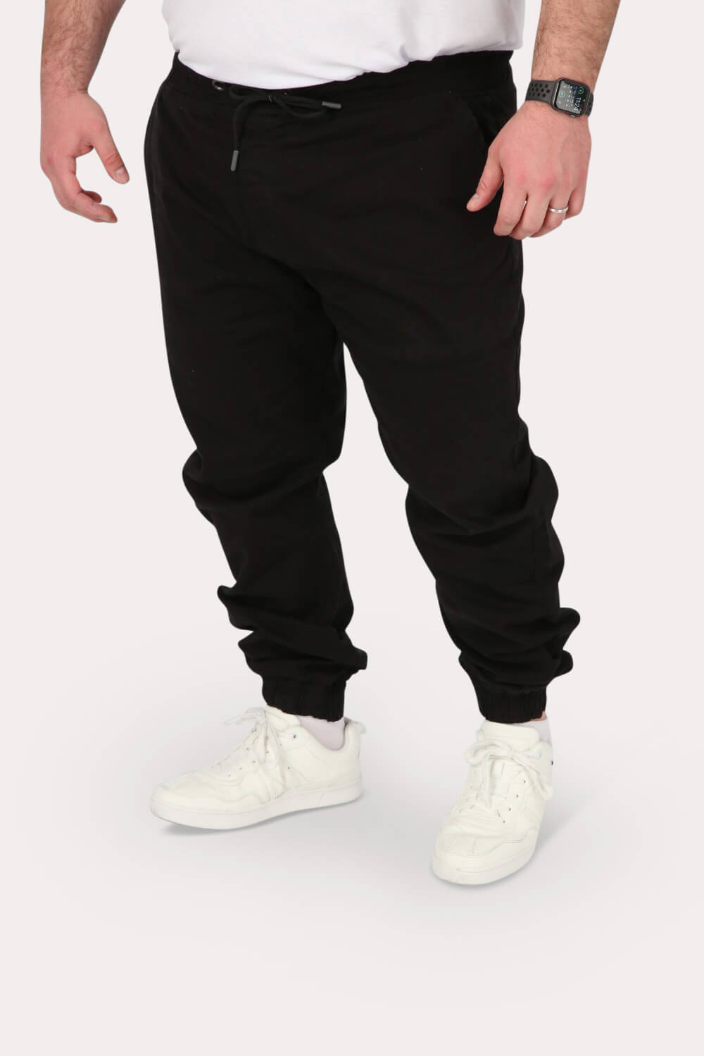 PLUS PANTALON JOGGER CANVAS 0 NEGRO GANGSTER - 1