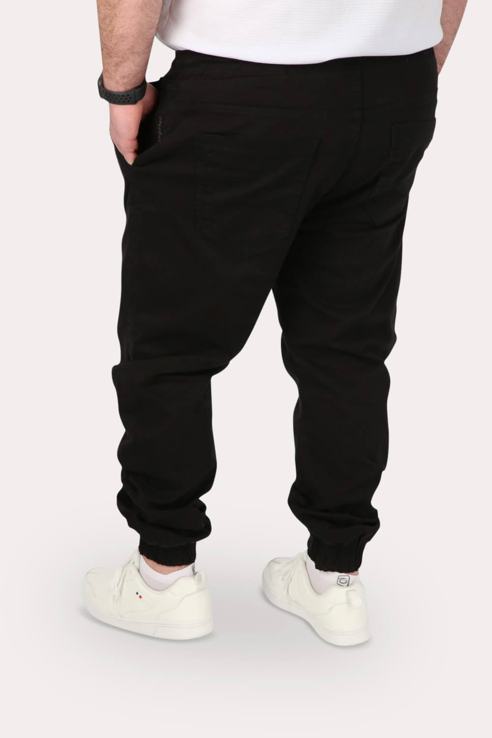 PLUS PANTALON JOGGER CANVAS 0 NEGRO GANGSTER - 2