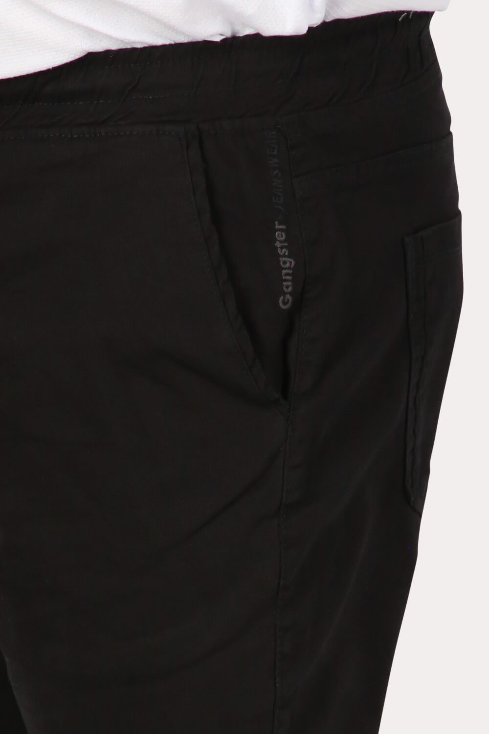 PLUS PANTALON JOGGER CANVAS 0 NEGRO GANGSTER - 3
