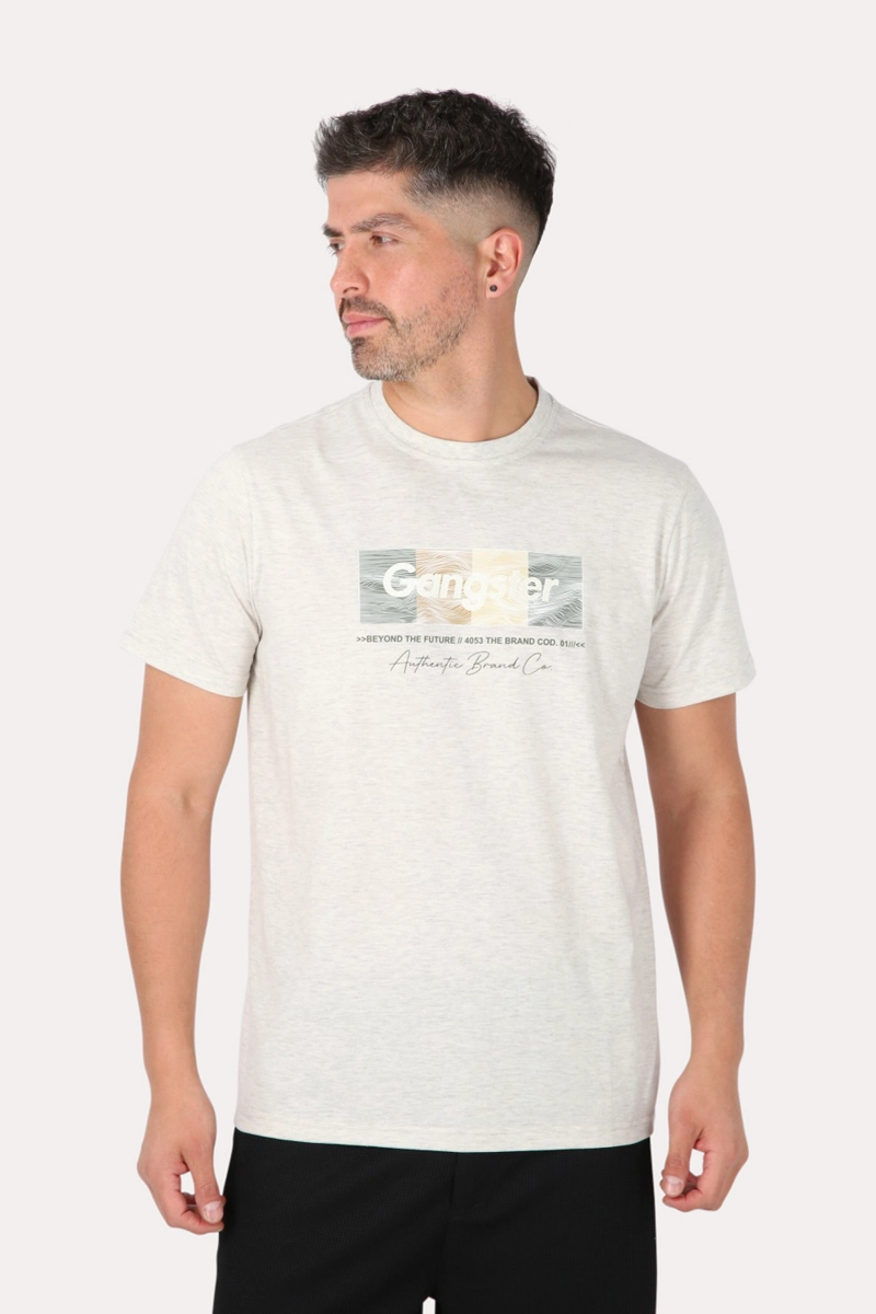 POLERA MC BASICA  CUMBUCO NEGRO GANGSTER - 1
