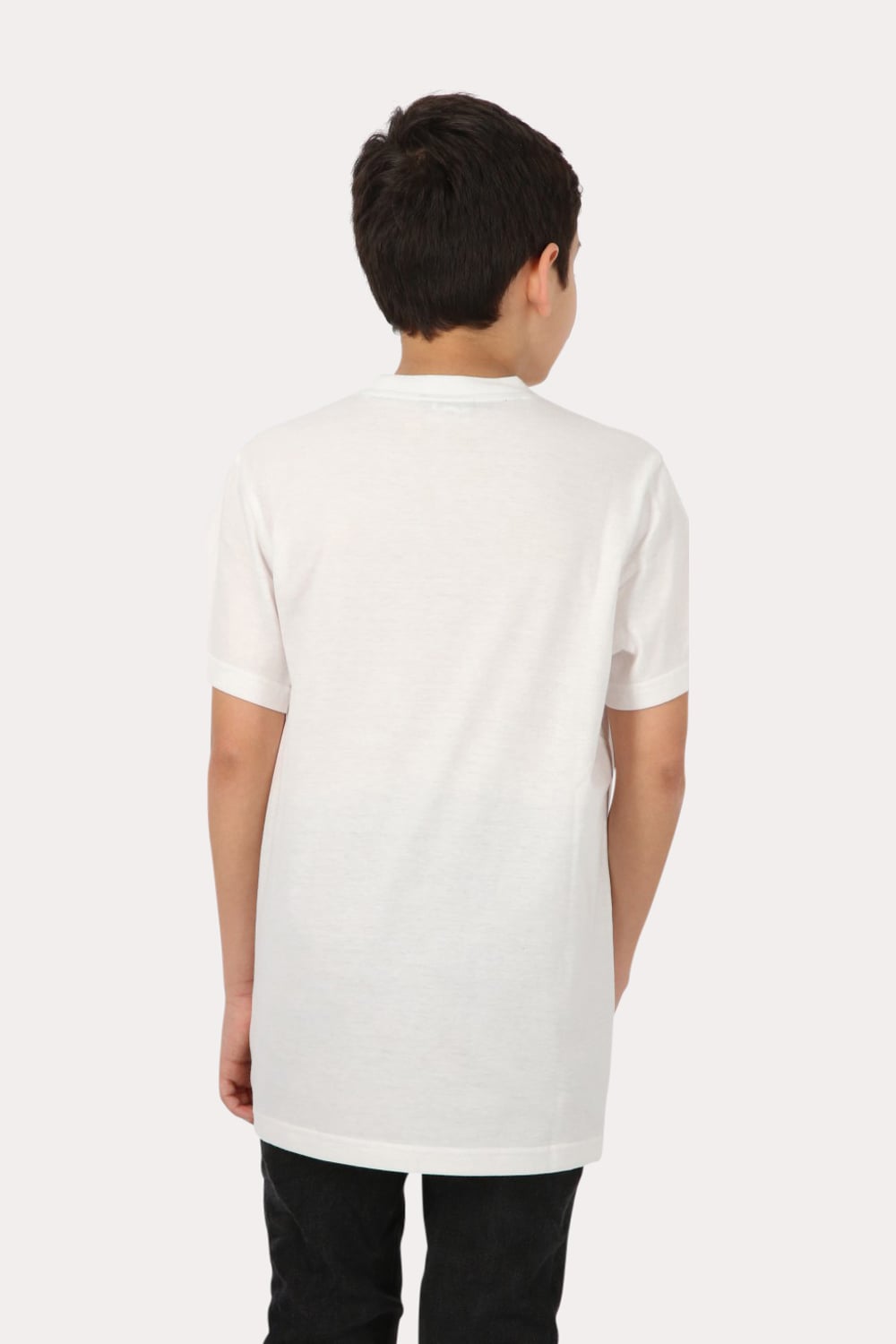 POLERA HOMBRE GANGSTER SANTO TEEN MC BÁSICA BLANCO - 2