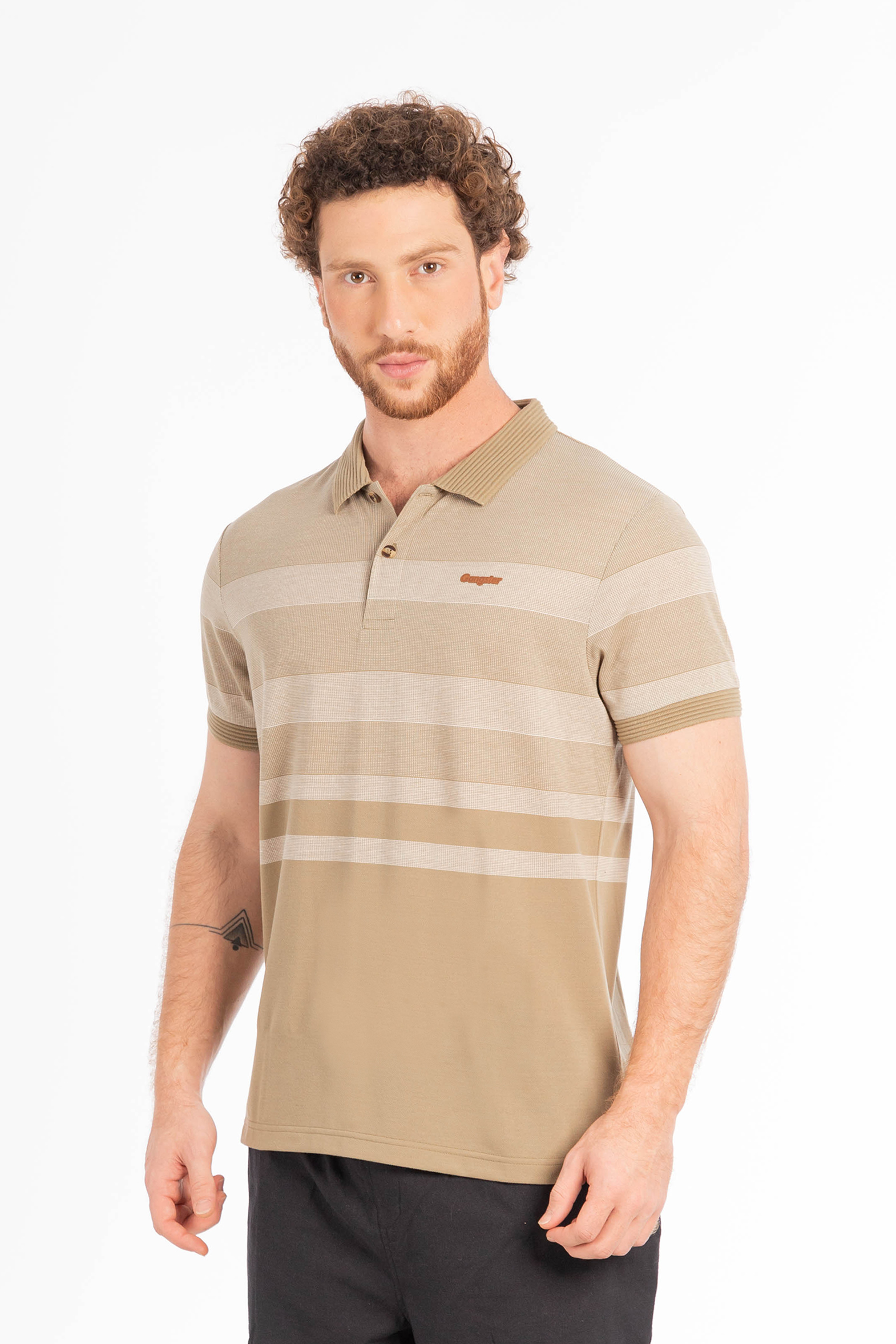 POLERA MC POLO YARD DYE BOSS CAFE GANGSTER - 1