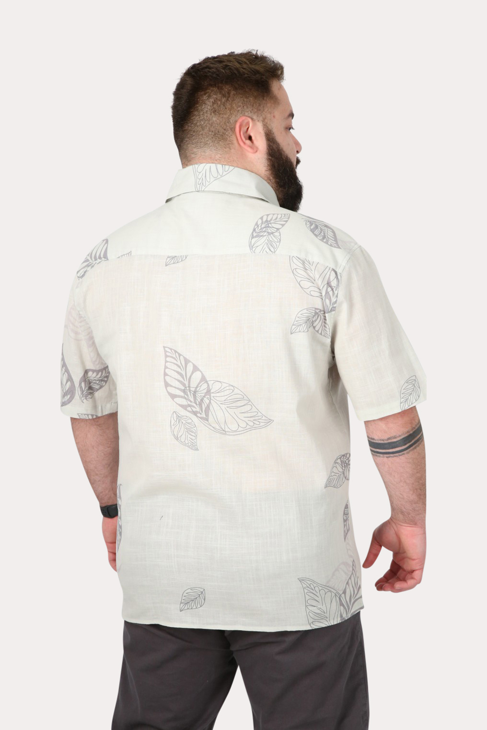 PLUS CAMISA MC ALGODON LAGOA VERDE GANGSTER - 2