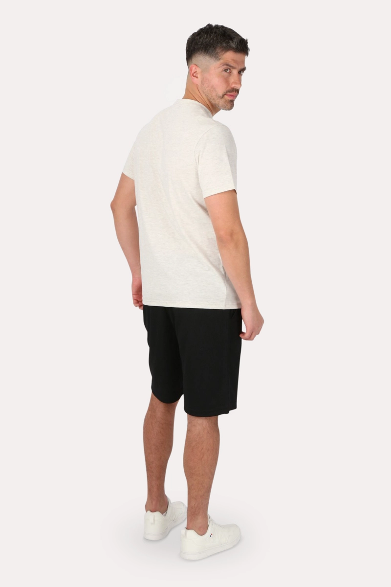 SHORT BERMUDA JOGGER LISO LOOSE NEGRO GANGSTER - 4