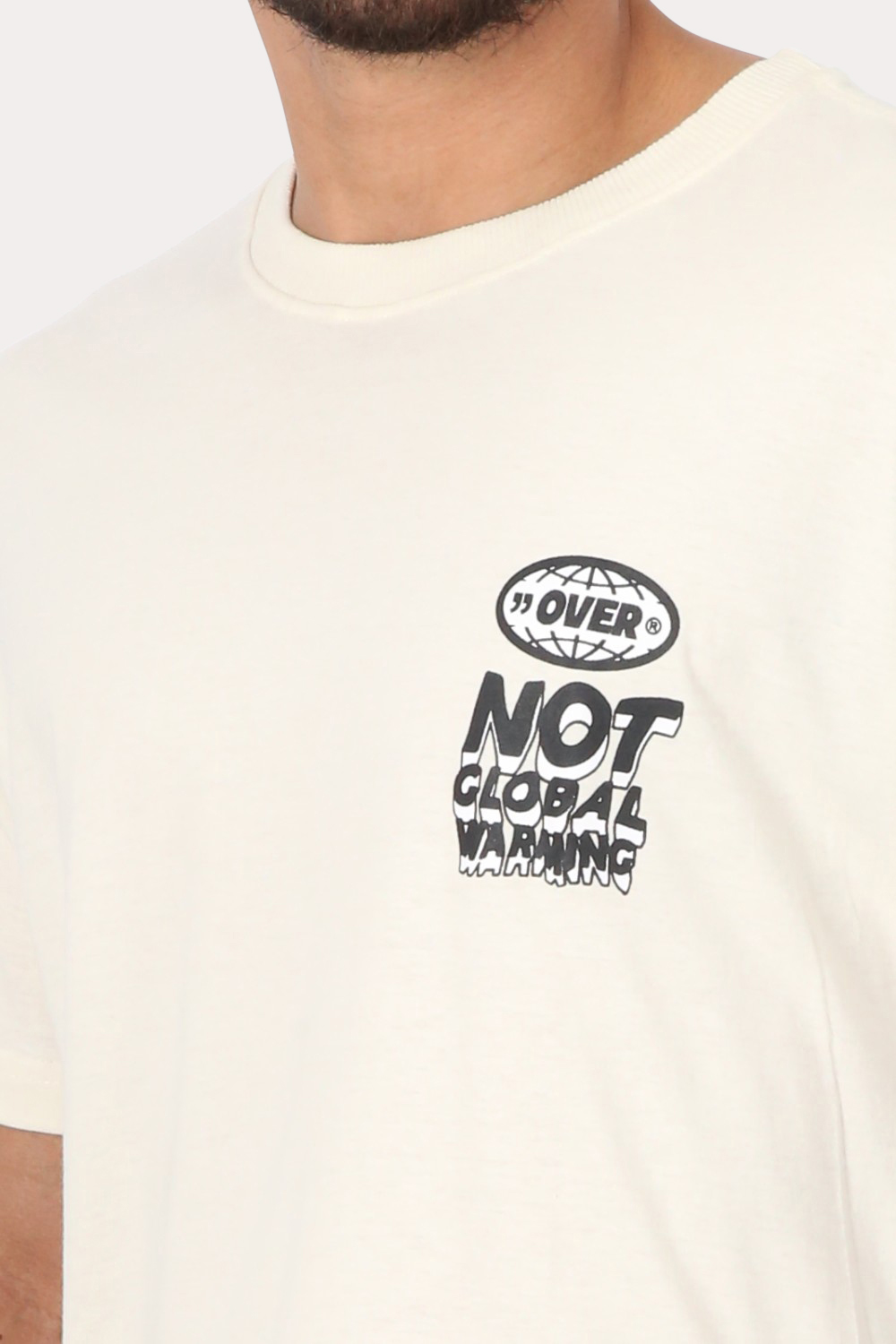POLERA MC BÁSICA CAMEL 1  BEIGE OVERCORE - 3