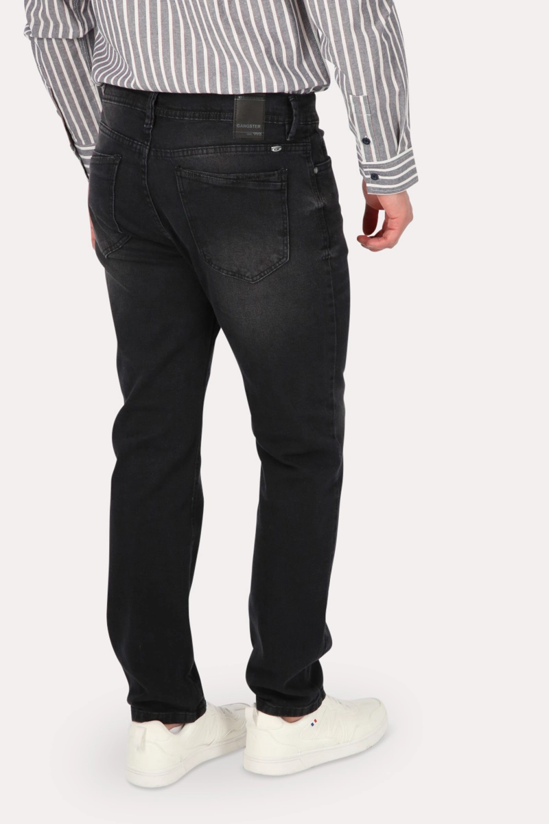 PANTALON  DENIM 0 NEGRO  GANGSTER - 2