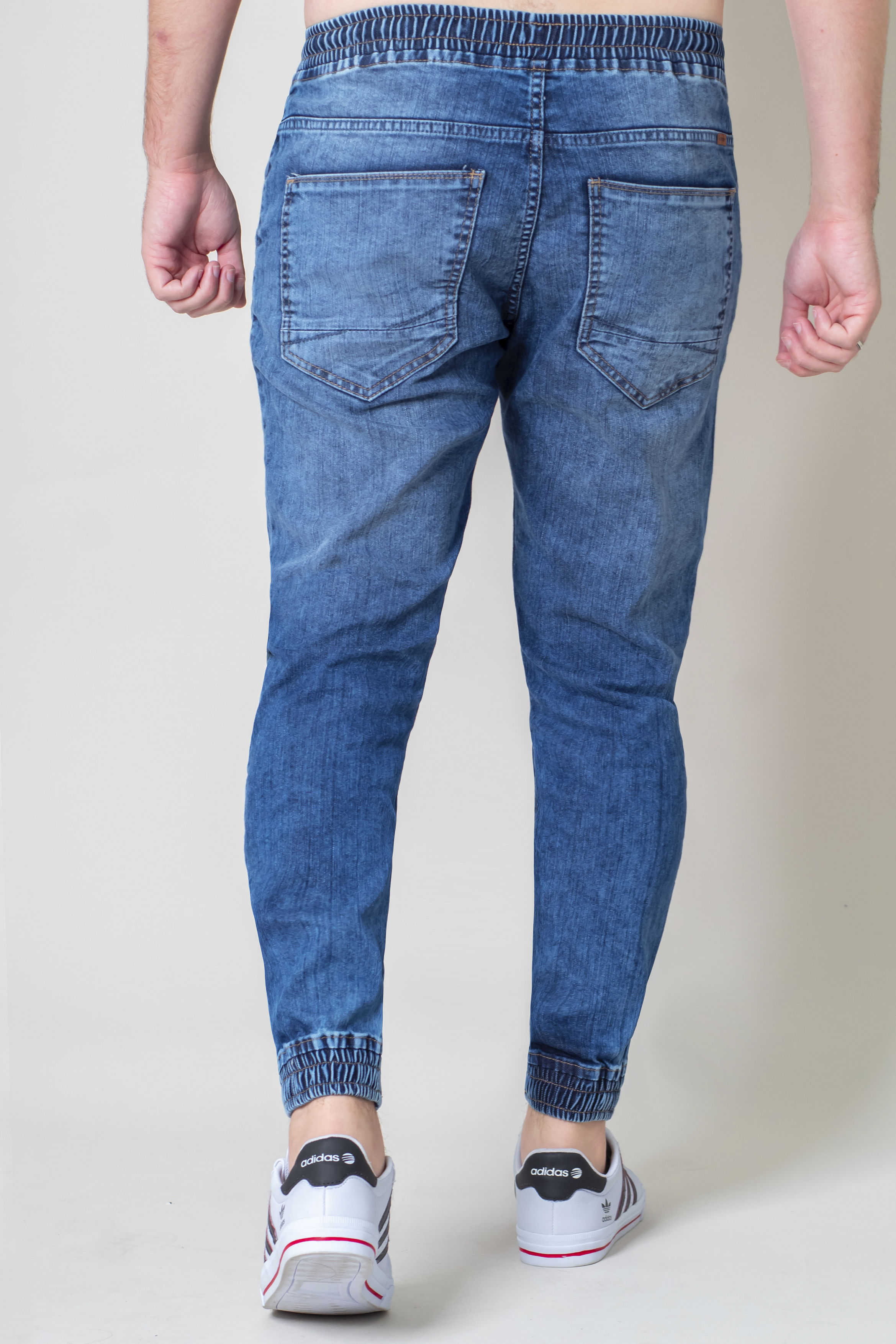 PANTALON HOMBRE GANGSTER AZUL JOGGER DENIM 0 - 2