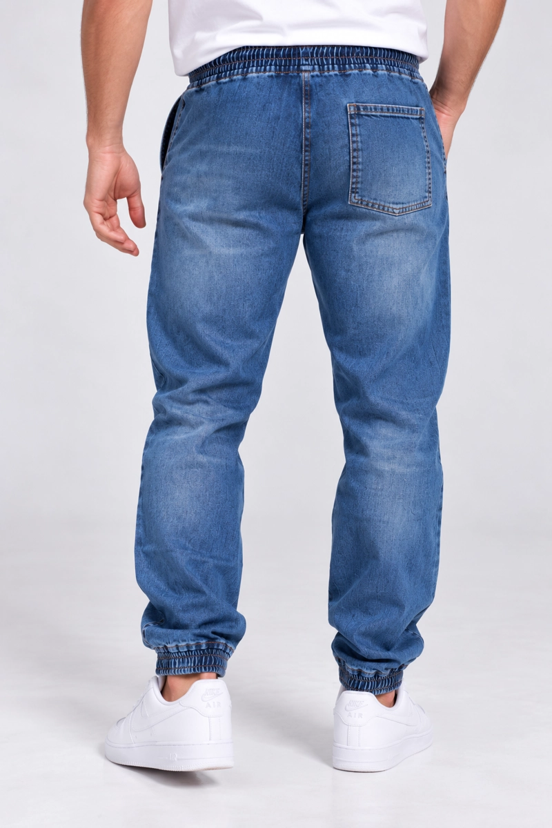 PANTALON HOMBRE GANGSTER AZUL JOGGER DENIM 0 - 2