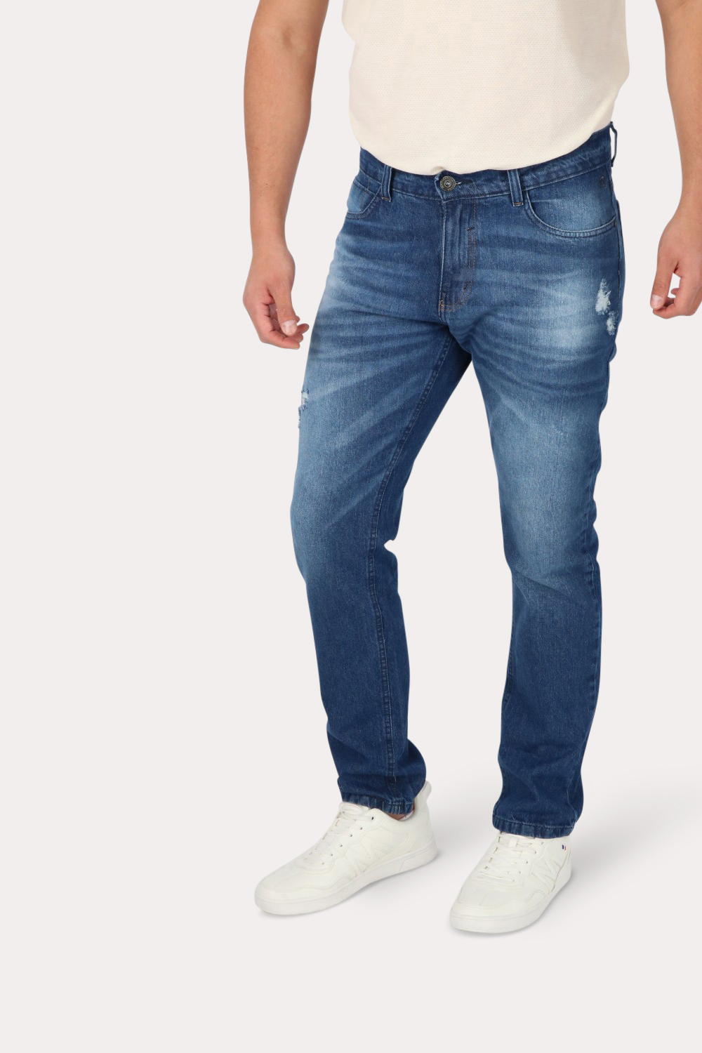 PANTALON HOMBRE GANGSTER AZUL DENIM 0 - 1
