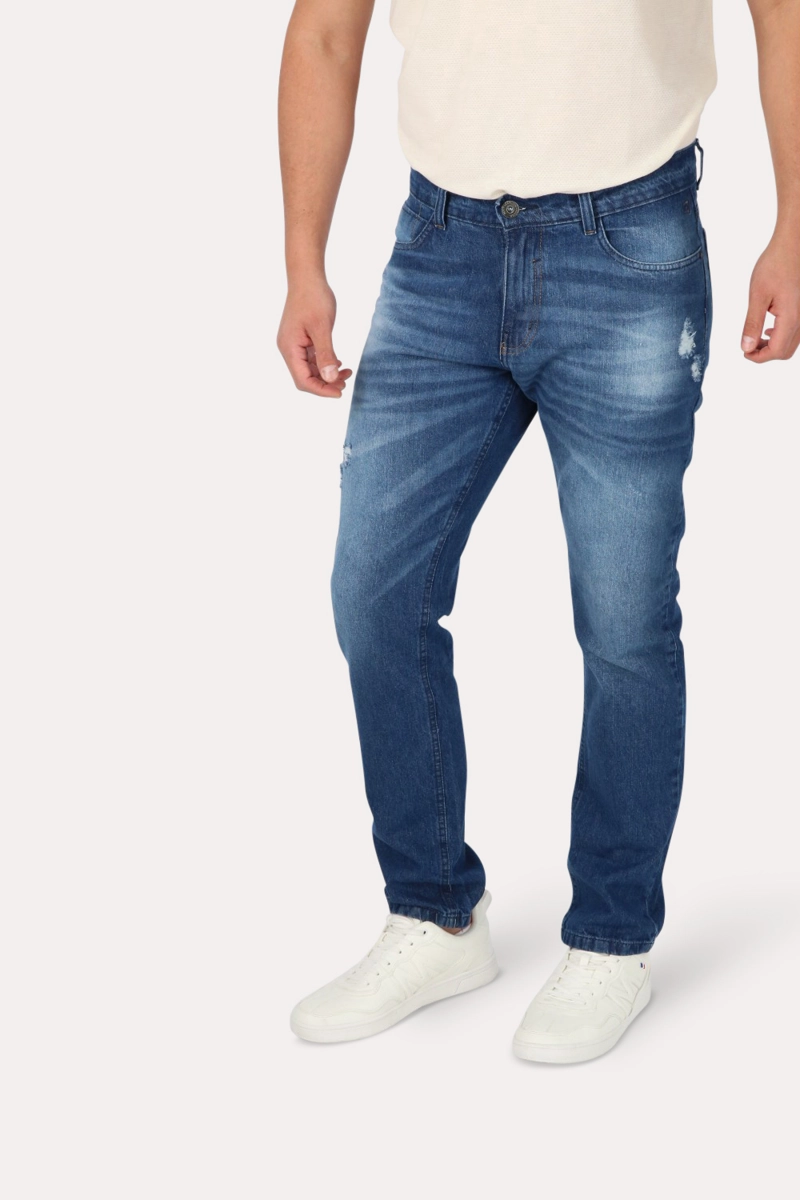 PANTALON HOMBRE GANGSTER AZUL DENIM 0 - 1