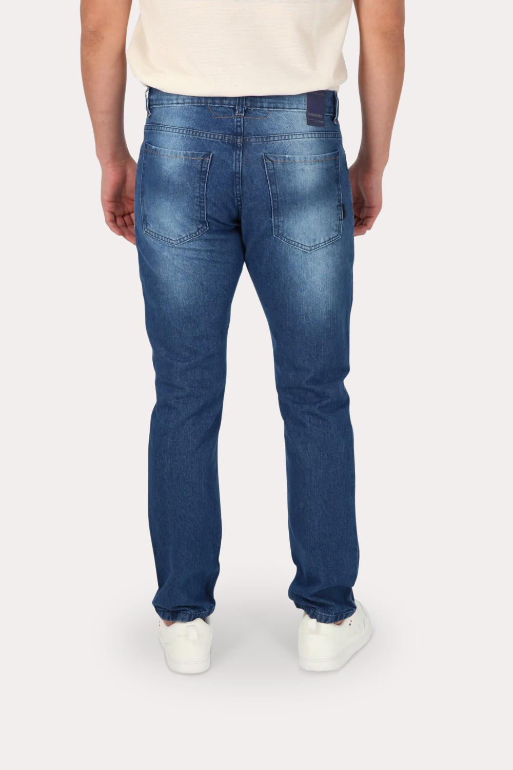 PANTALON HOMBRE GANGSTER AZUL DENIM 0 - 2