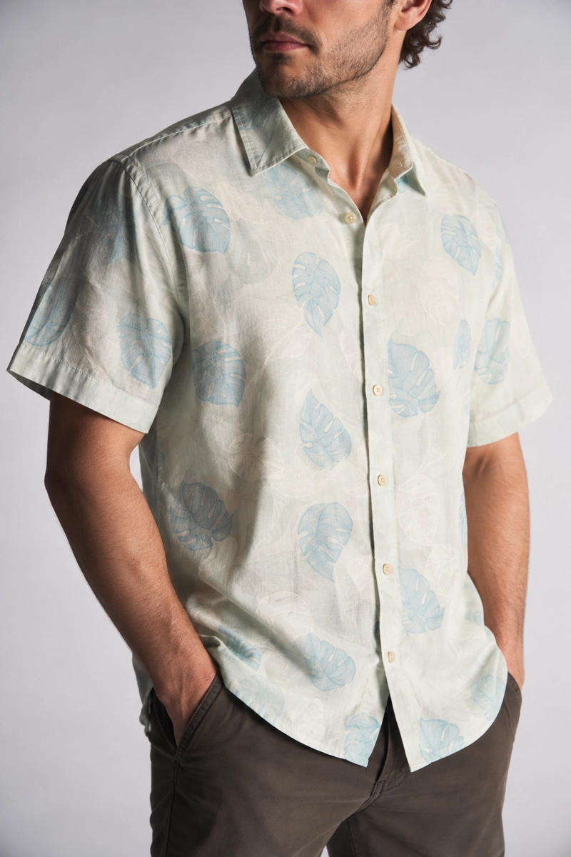 PLUS CAMISA MC NISSI VERDE GANGSTER - 1