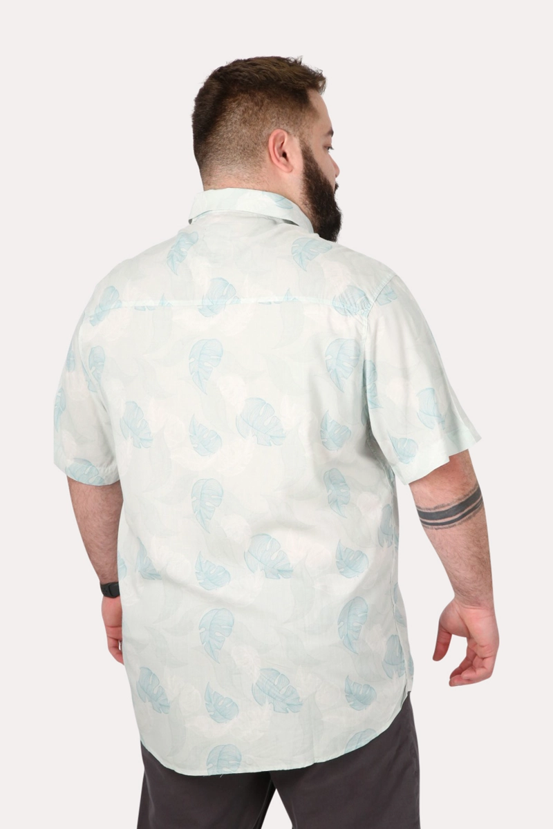 PLUS CAMISA MC NISSI VERDE GANGSTER - 2