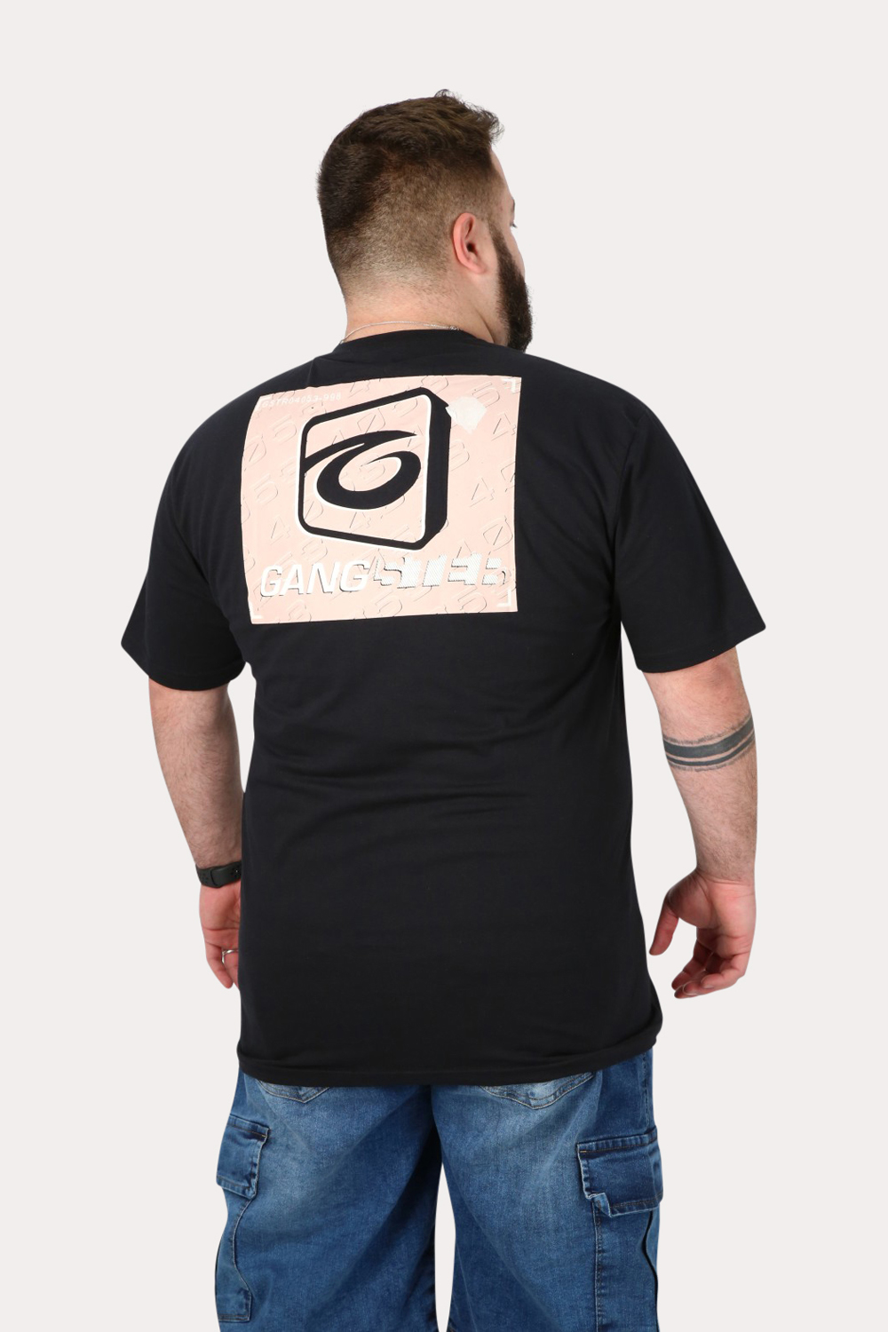 PLUS POLERA MC BASICA RADIANCE NEGRO GANGSTER - 2