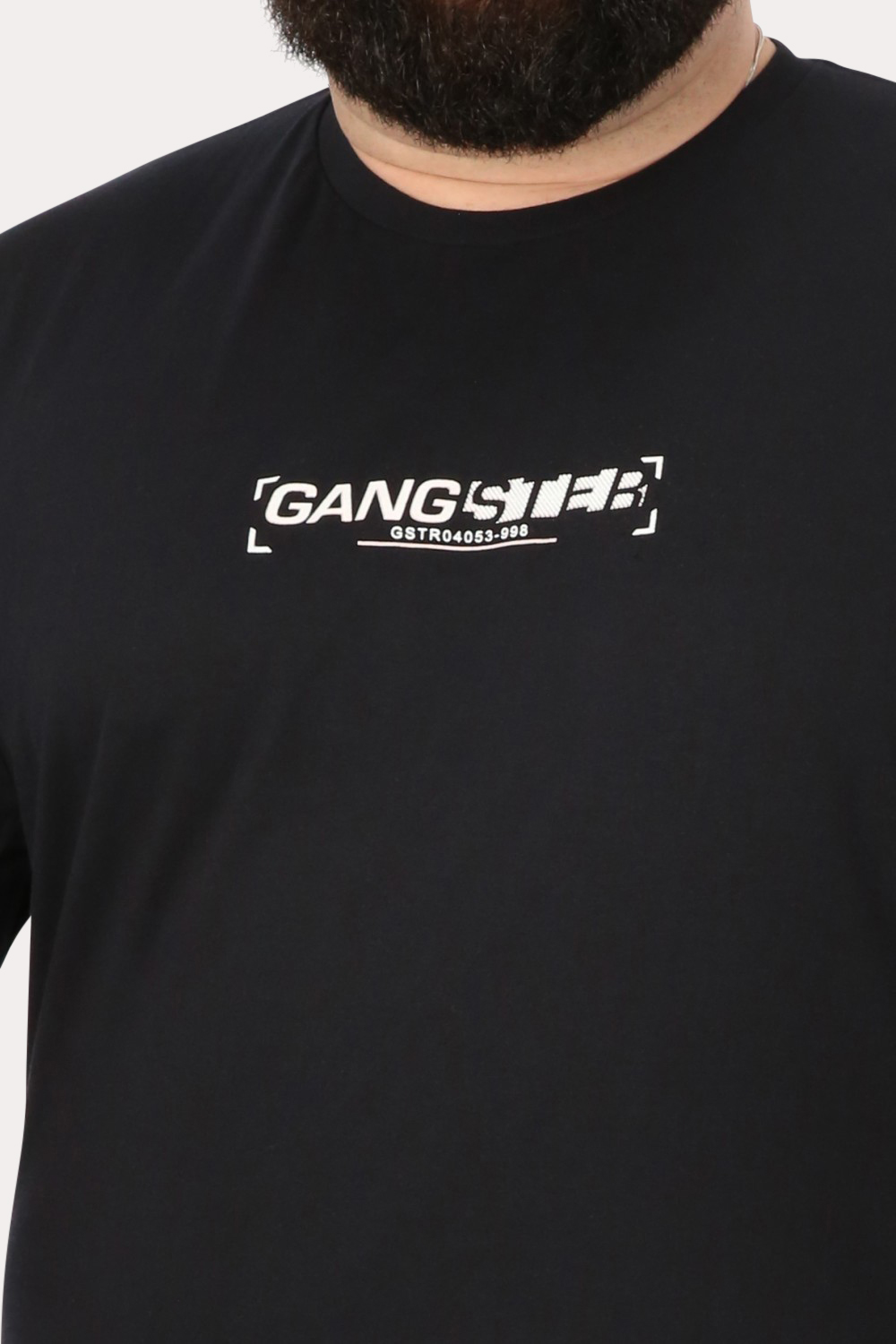 PLUS POLERA MC BASICA RADIANCE NEGRO GANGSTER - 3