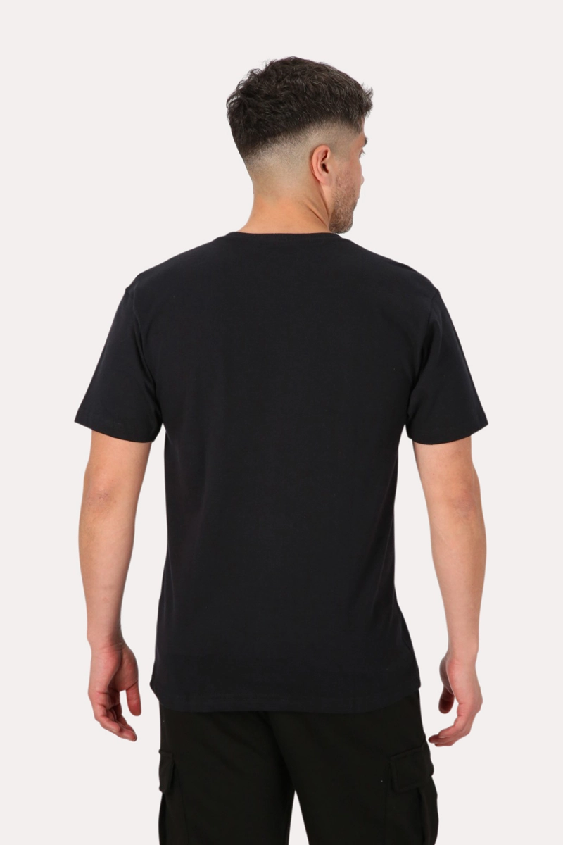 POLERA MC BASICA RASING  NEGRO OVERCORE - 2