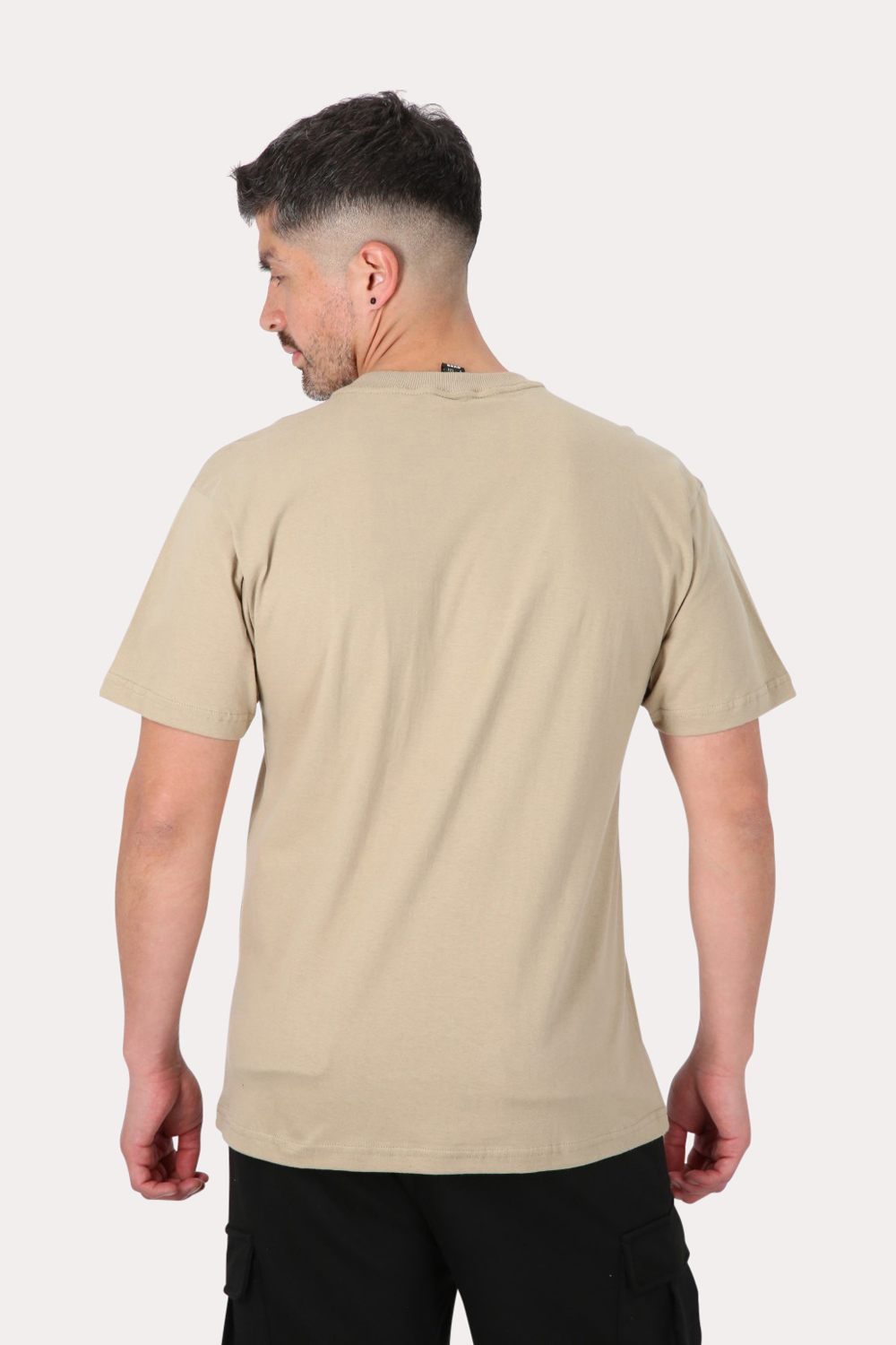 POLERA MC BASICA CAMEL  BEIGE OVERCORE - 2