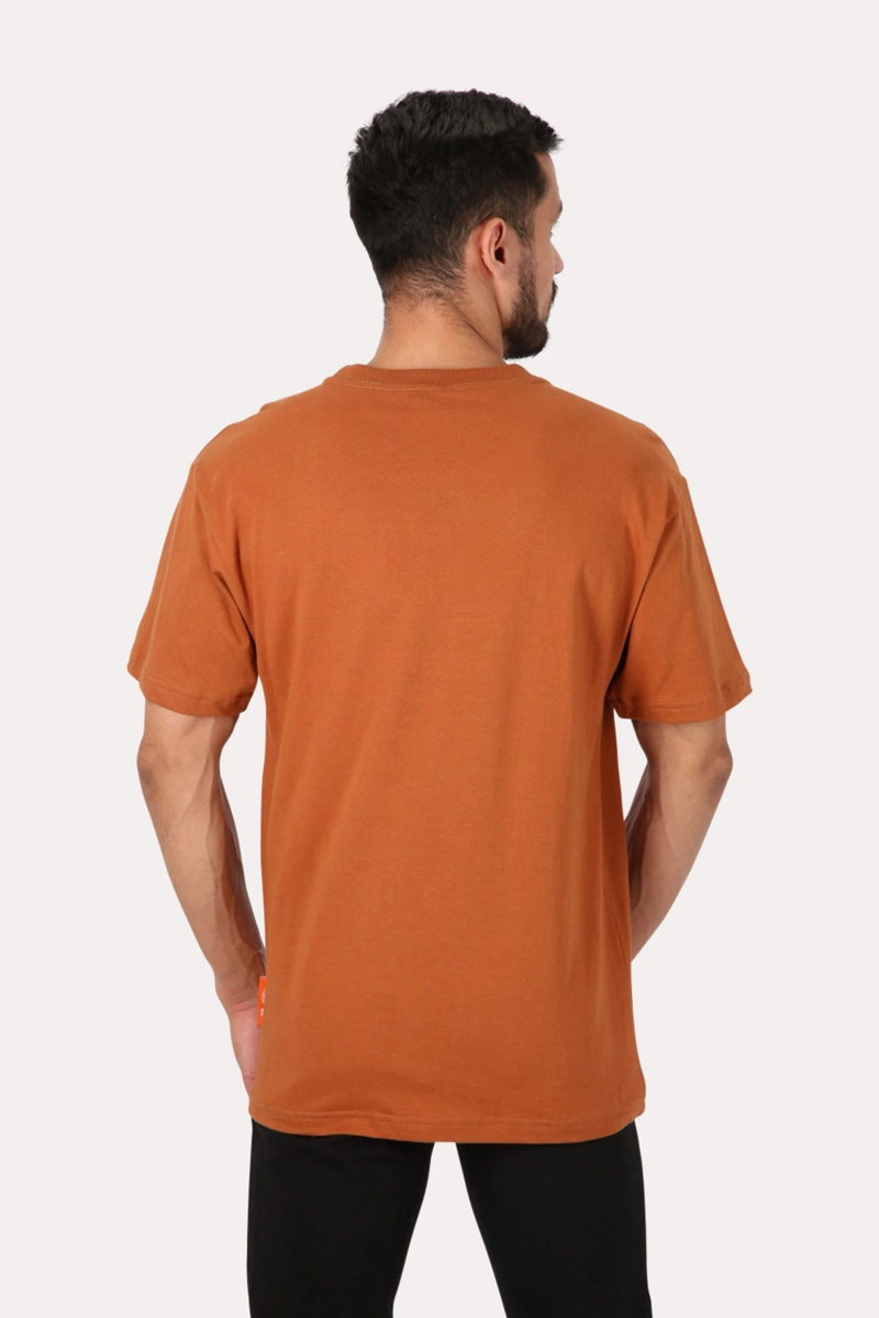 POLERA MC BASICA RELAXED FIT  CAFE OVERCORE - 2