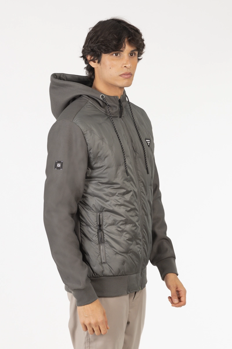 CHAQUETA HIBRIDAS LOOM NEGRO GANGSTER - 2