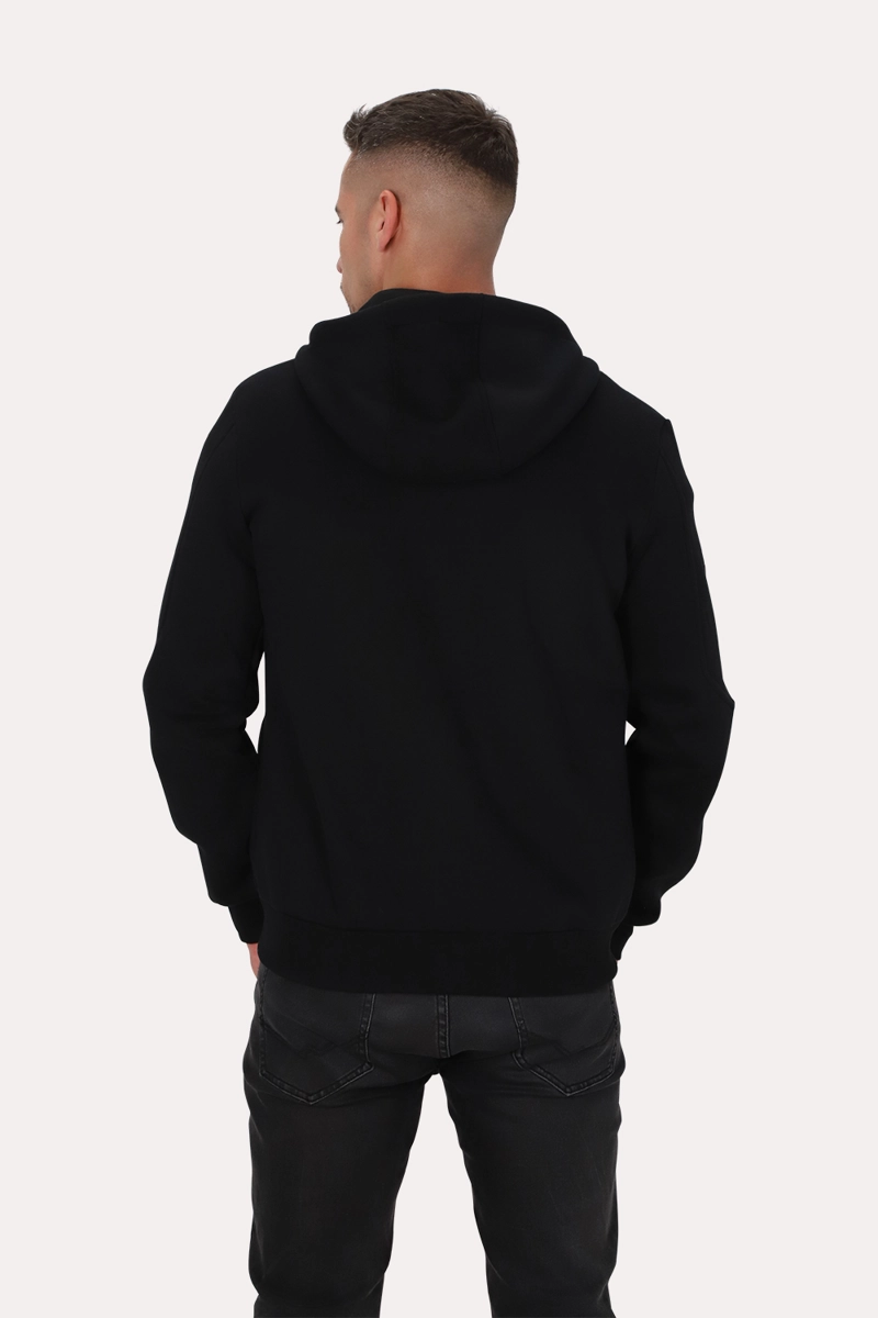 POLERON FULL ZIPPER FLEECE POSTED NEGRO GANGSTER - 2