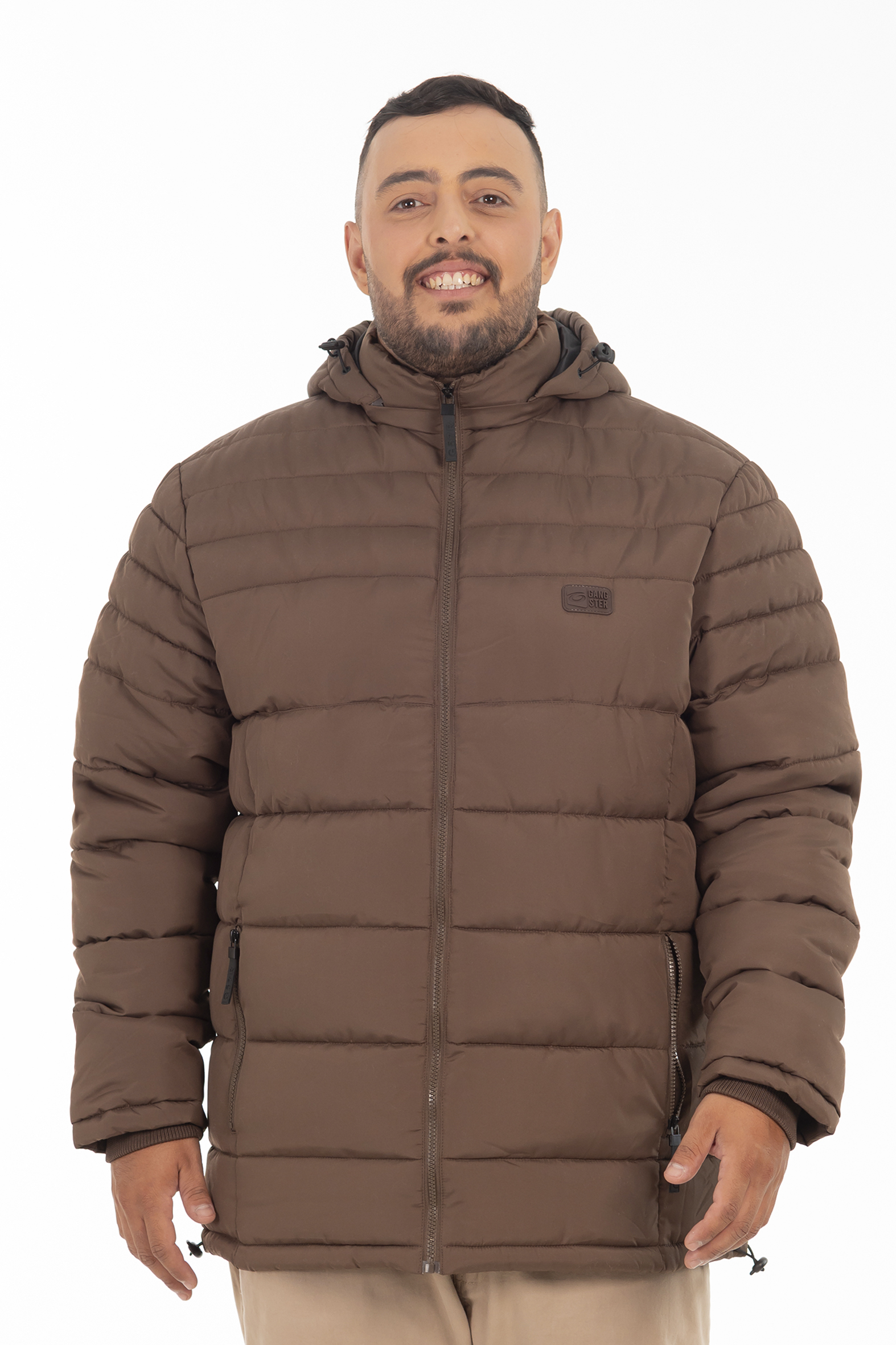 PLUS PARKA LIVO NEGRO GANGSTER - 1