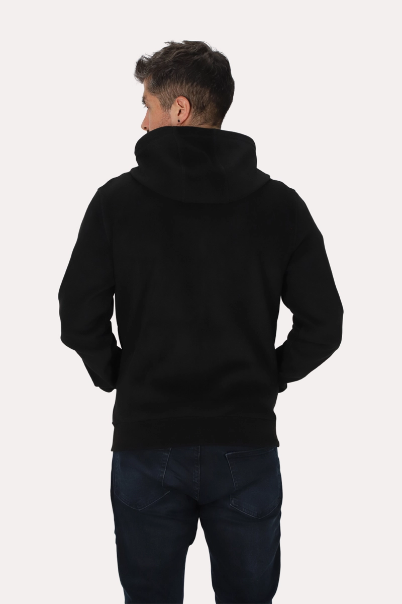 POLERON FULL ZIPPER NORDVIK NEGRO GANGSTER - 2