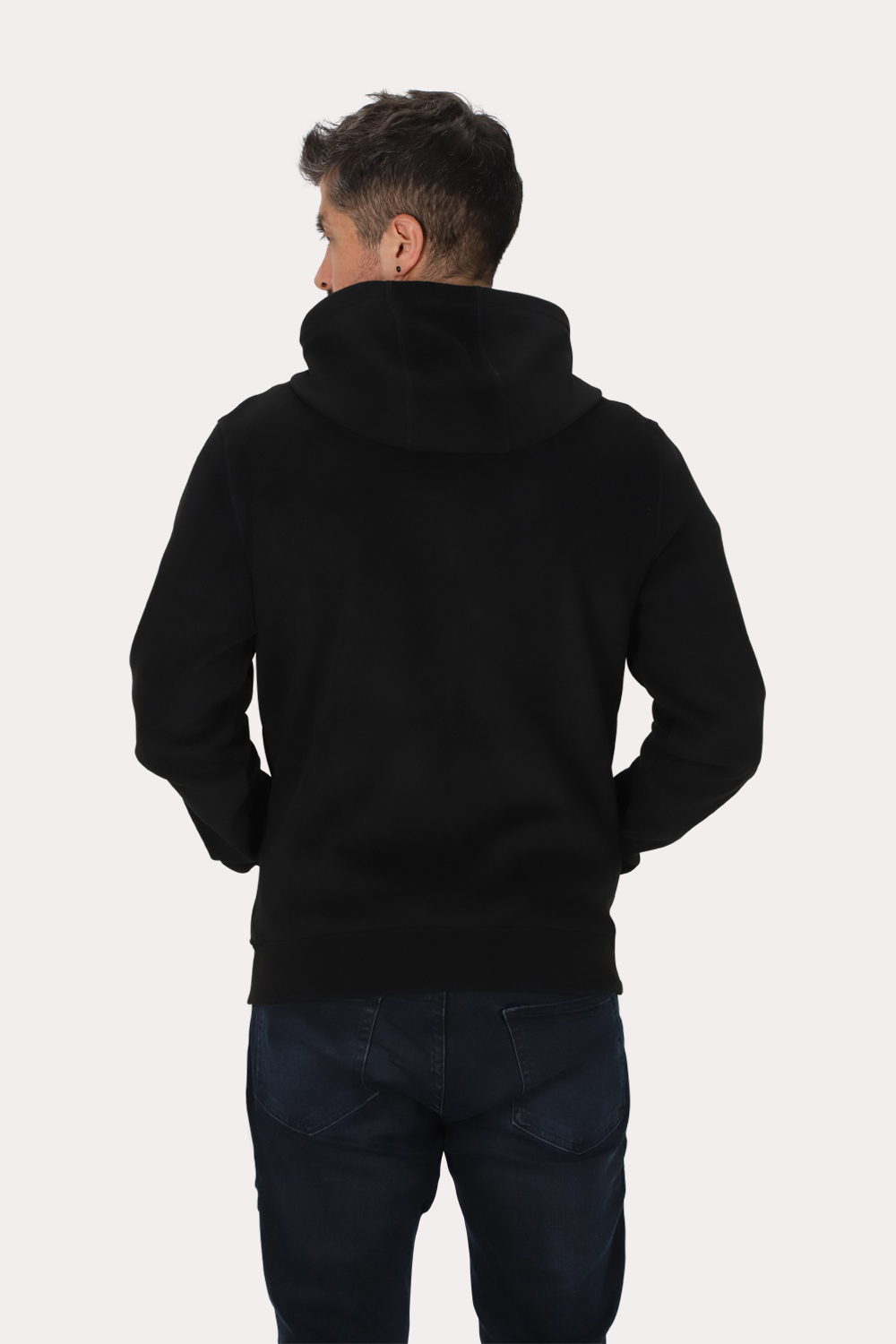 POLERON FULL ZIPPER NORDVIK NEGRO GANGSTER - 2