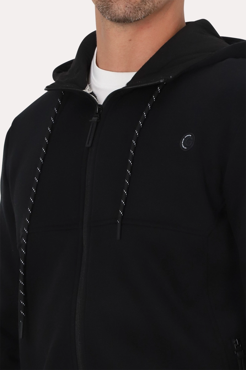 POLERON FULL ZIPPER FLEECE DAILY NEGRO GANGSTER - 3