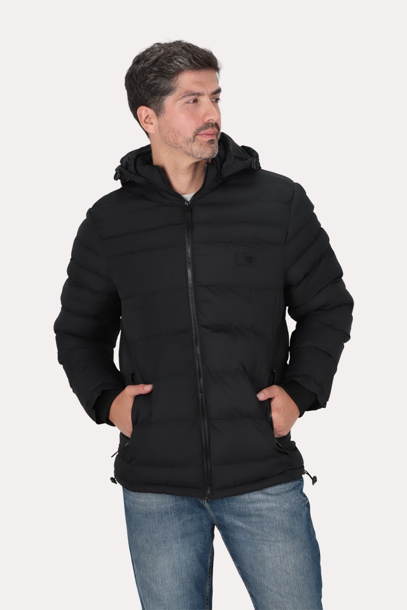 PARKA LIVO NEGRO GANGSTER - 1