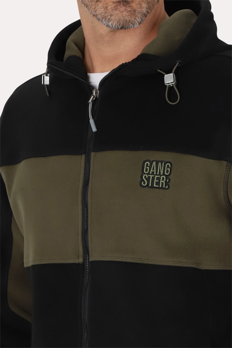 POLERON FULL ZIPPER POLARIX GRAFITO GANGSTER - 3