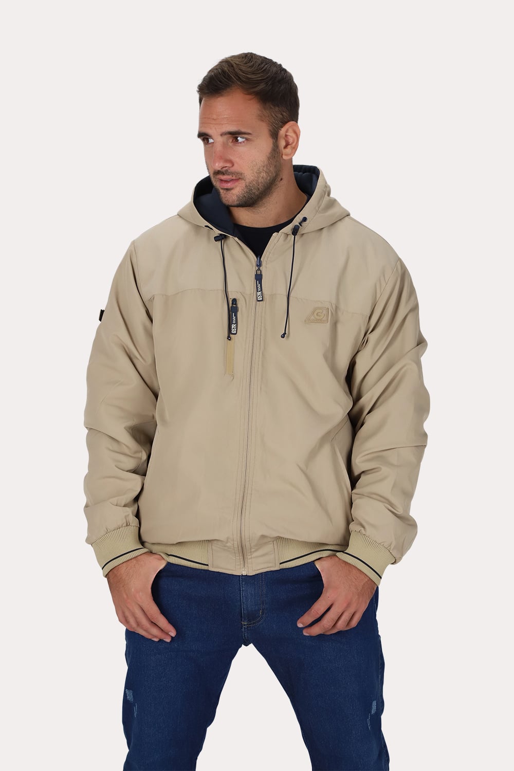 PLUS CORTAVIENTO REVERSIBLE BEACON NEGRO GANGSTER - 1