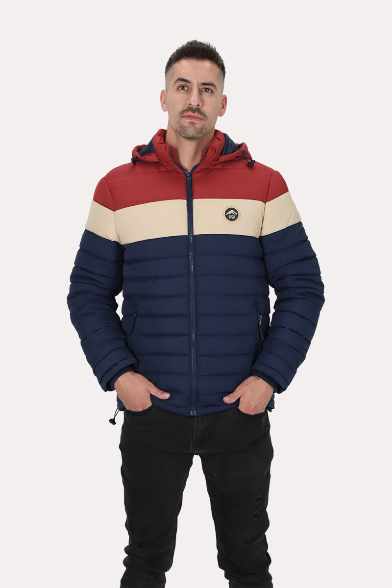 PARKA FYNOR AZUL MARINO GANGSTER - 1