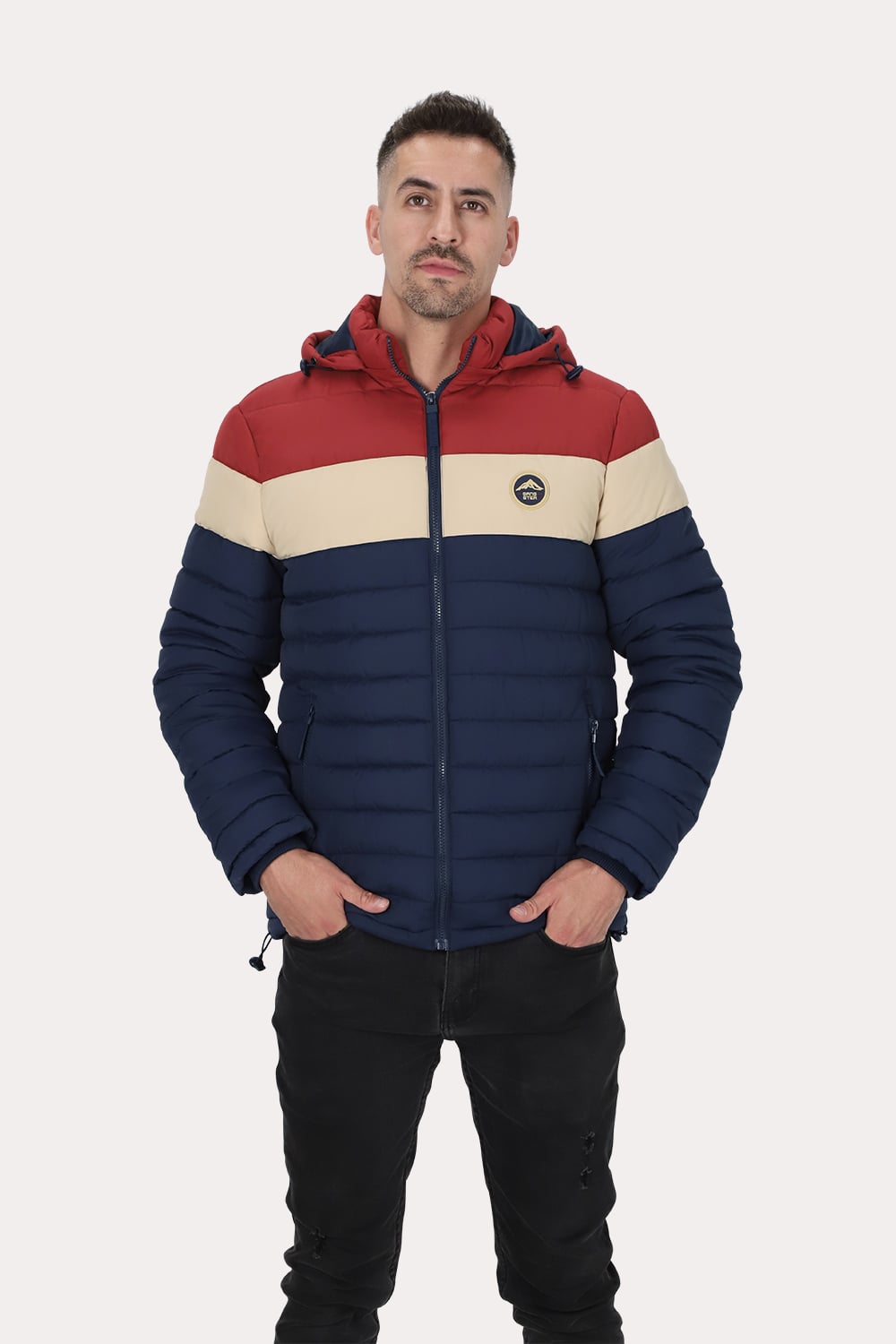 PARKA FYNOR AZUL MARINO GANGSTER - 1