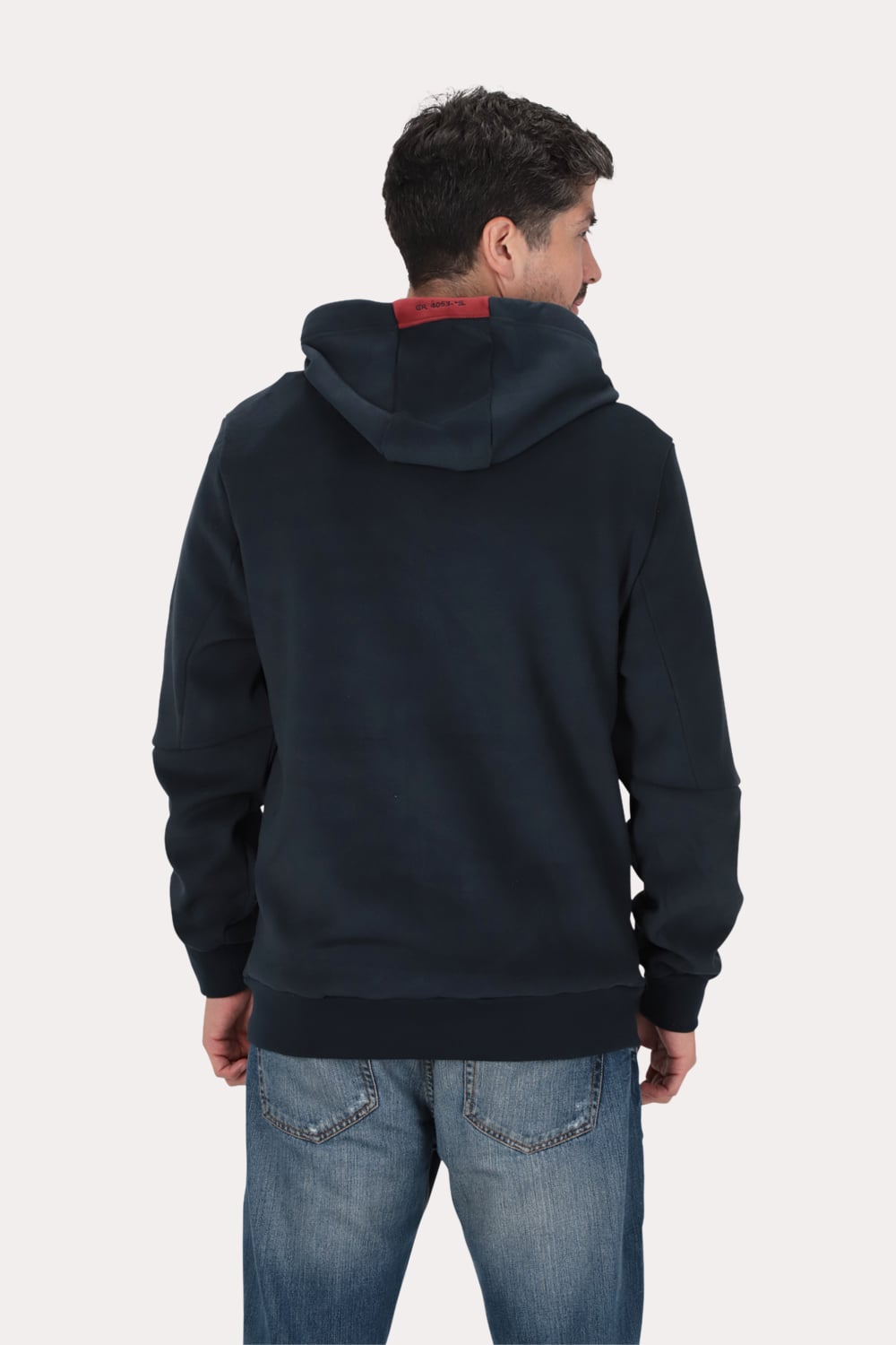 POLERON FULL ZIPPER OUTLAND AZUL MARINO GANGSTER - 2