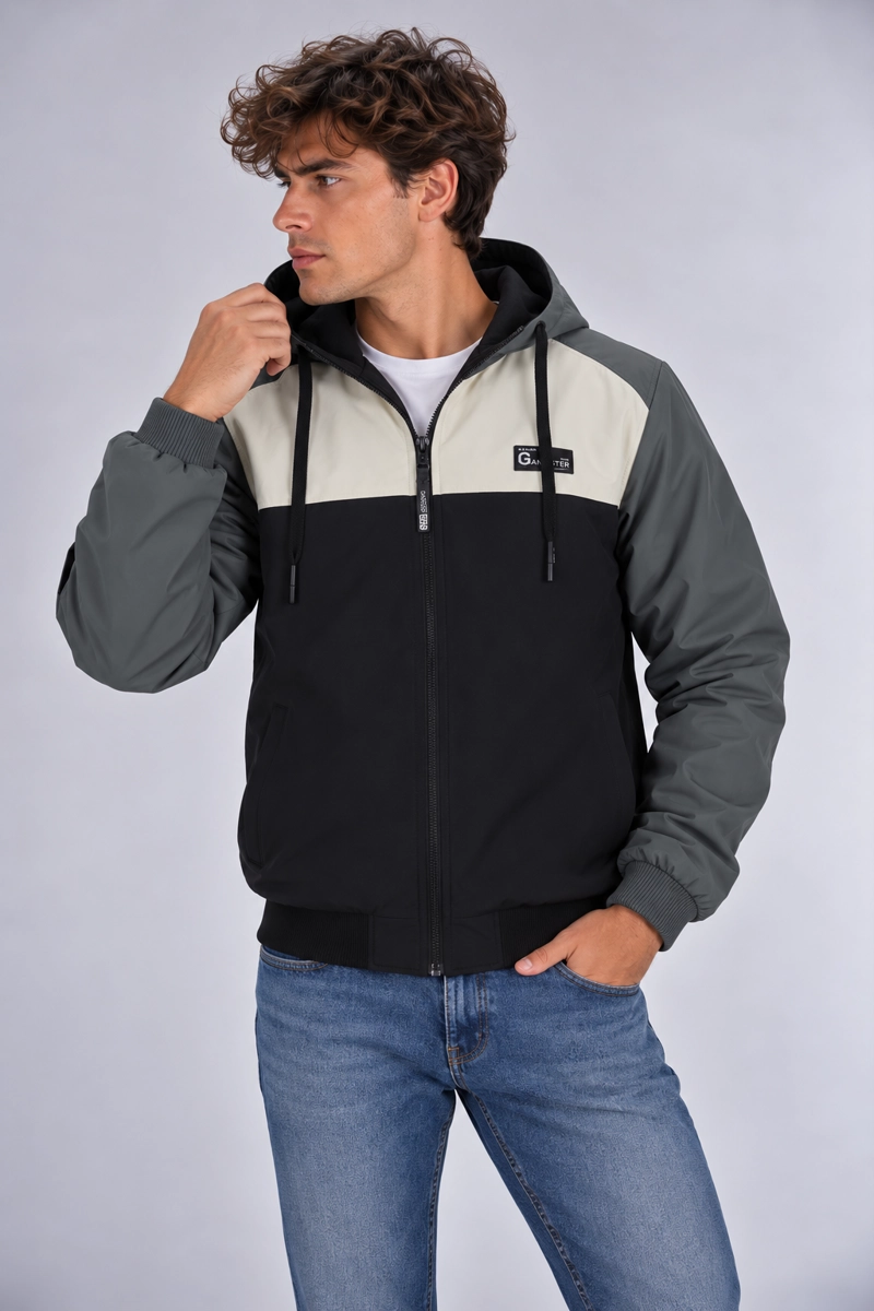 CORTAVIENTO REVERSIBLE SHIFT NOTURNO GANGSTER - 1