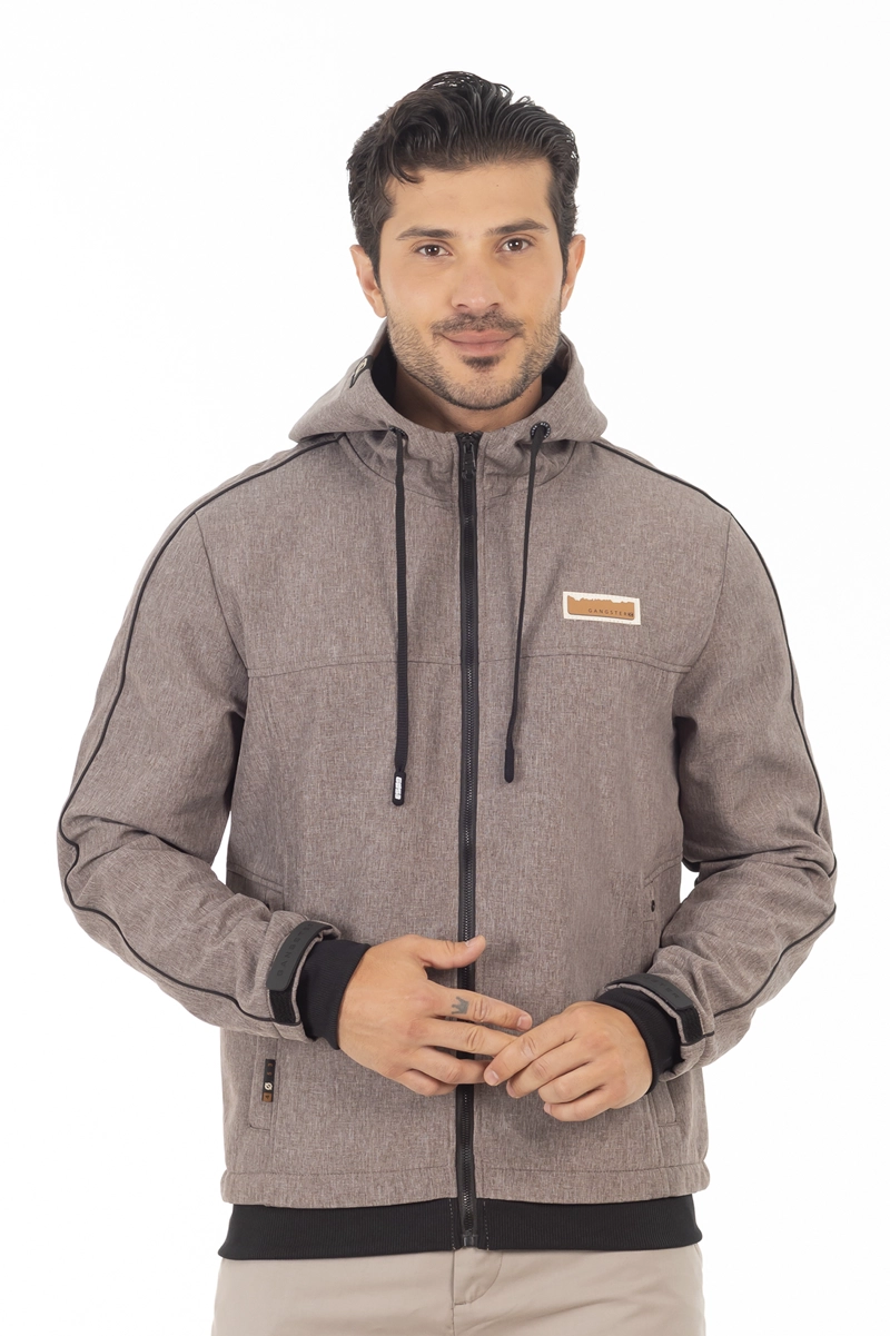 CHAQUETA FULL ZIPPER CRAG CAFE MEZCLA GANGSTER - 3