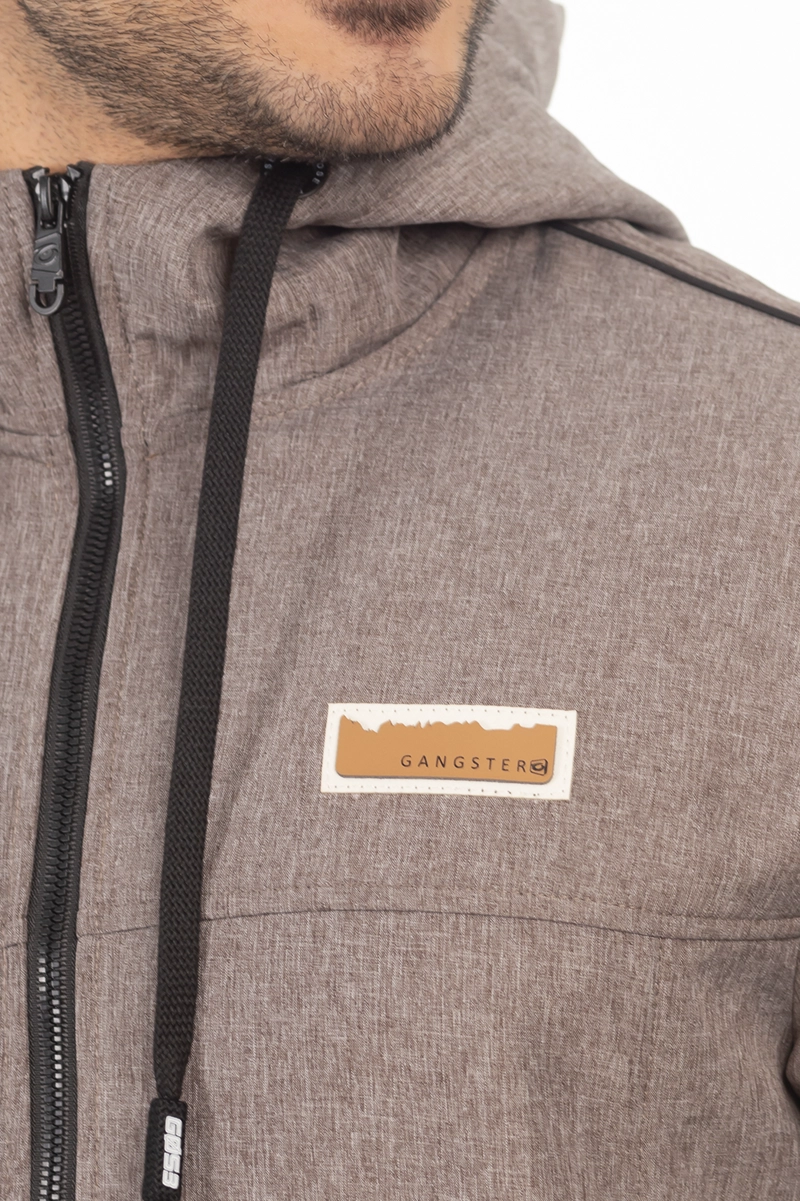 CHAQUETA FULL ZIPPER CRAG CAFE MEZCLA GANGSTER - 4