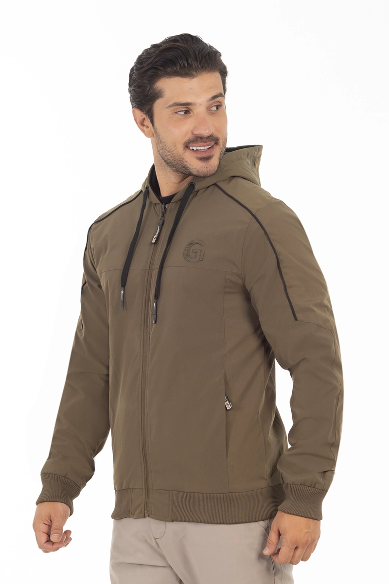 CORTAVIENTO REVERSIBLE FLIP VERDE OLIVA GANGSTER - 2